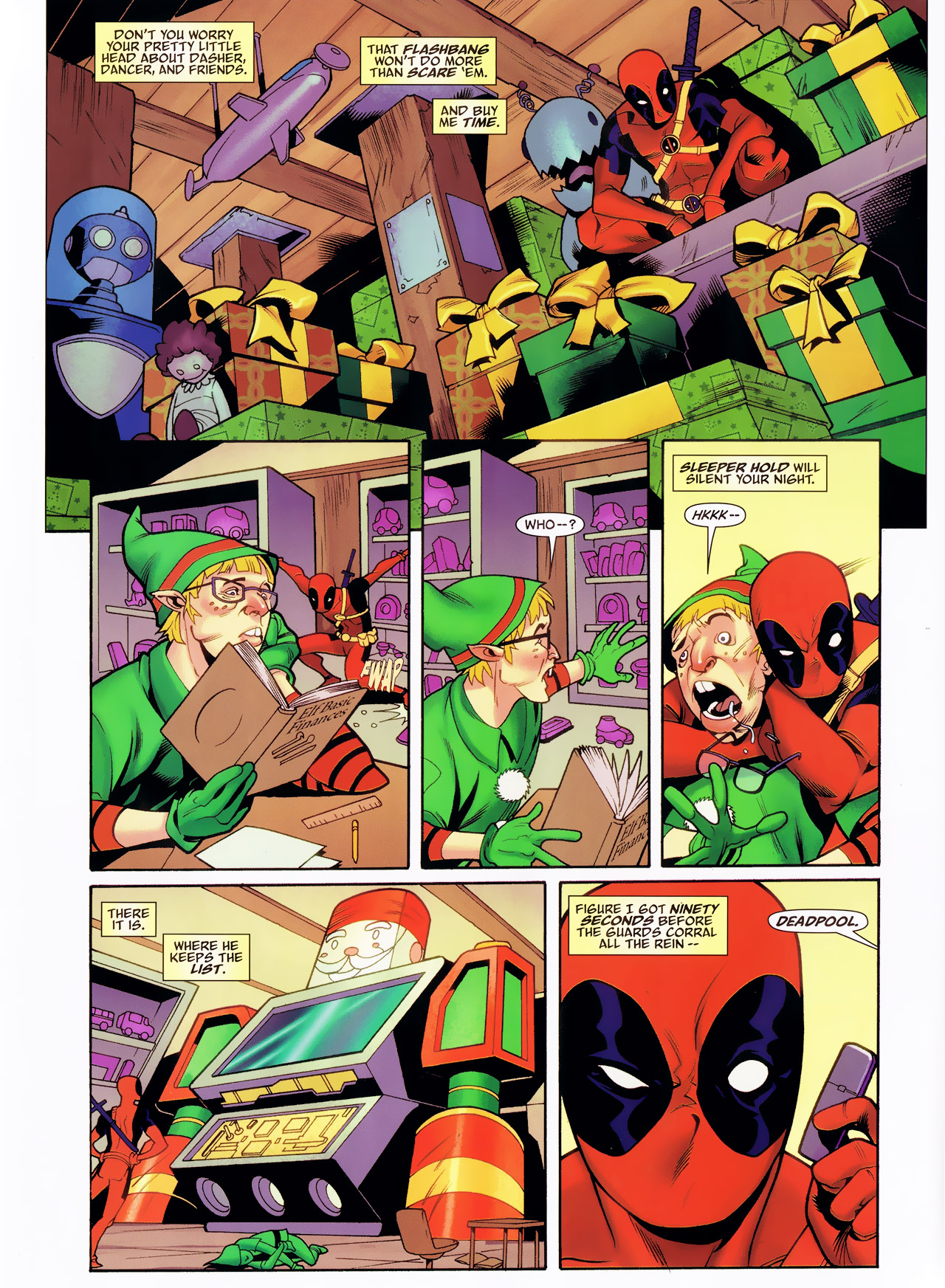 Read online Marvel Holiday Magazine 2010 comic -  Issue #1 - 88