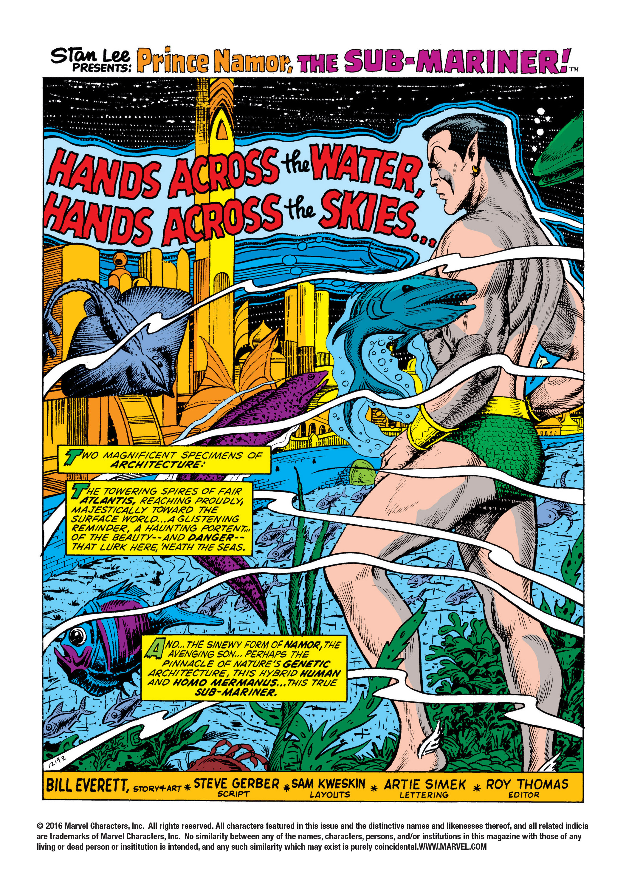 Read online Marvel Masterworks: The Sub-Mariner comic -  Issue # TPB 7 (Part 2) - 65