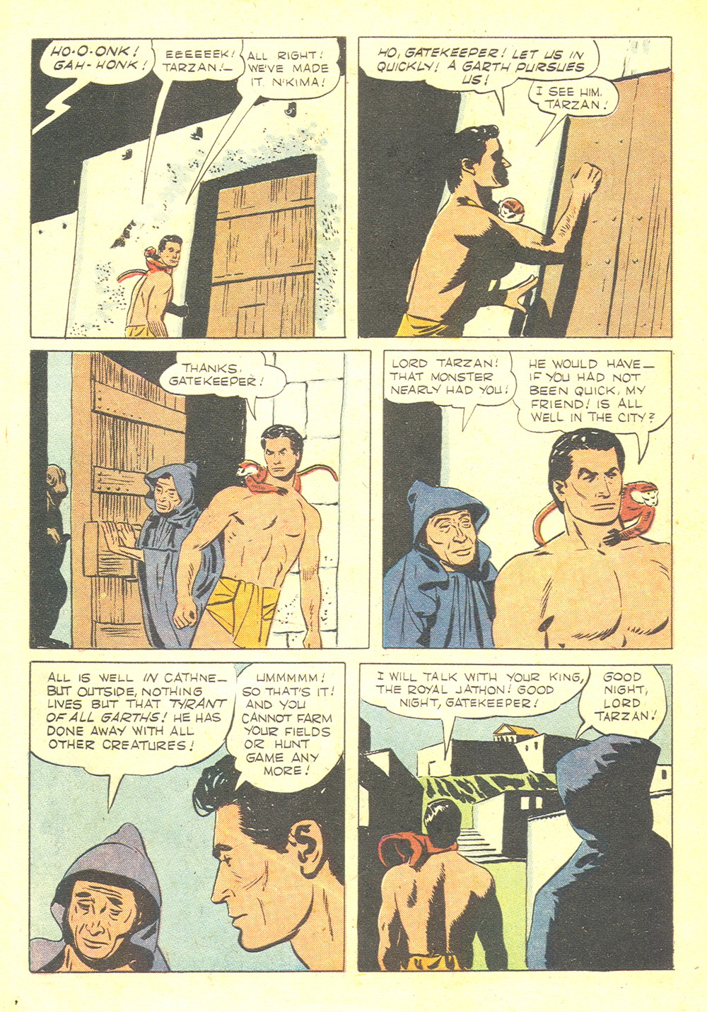 Read online Tarzan (1948) comic -  Issue #97 - 6