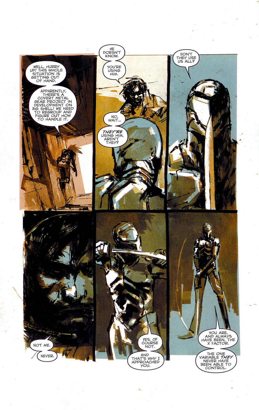 Read online Metal Gear Solid: Sons of Liberty comic -  Issue #5 - 6