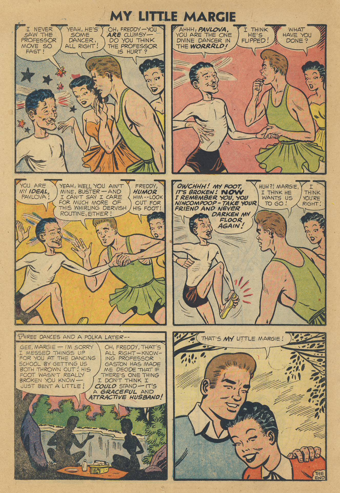 Read online My Little Margie (1954) comic -  Issue #4 - 14