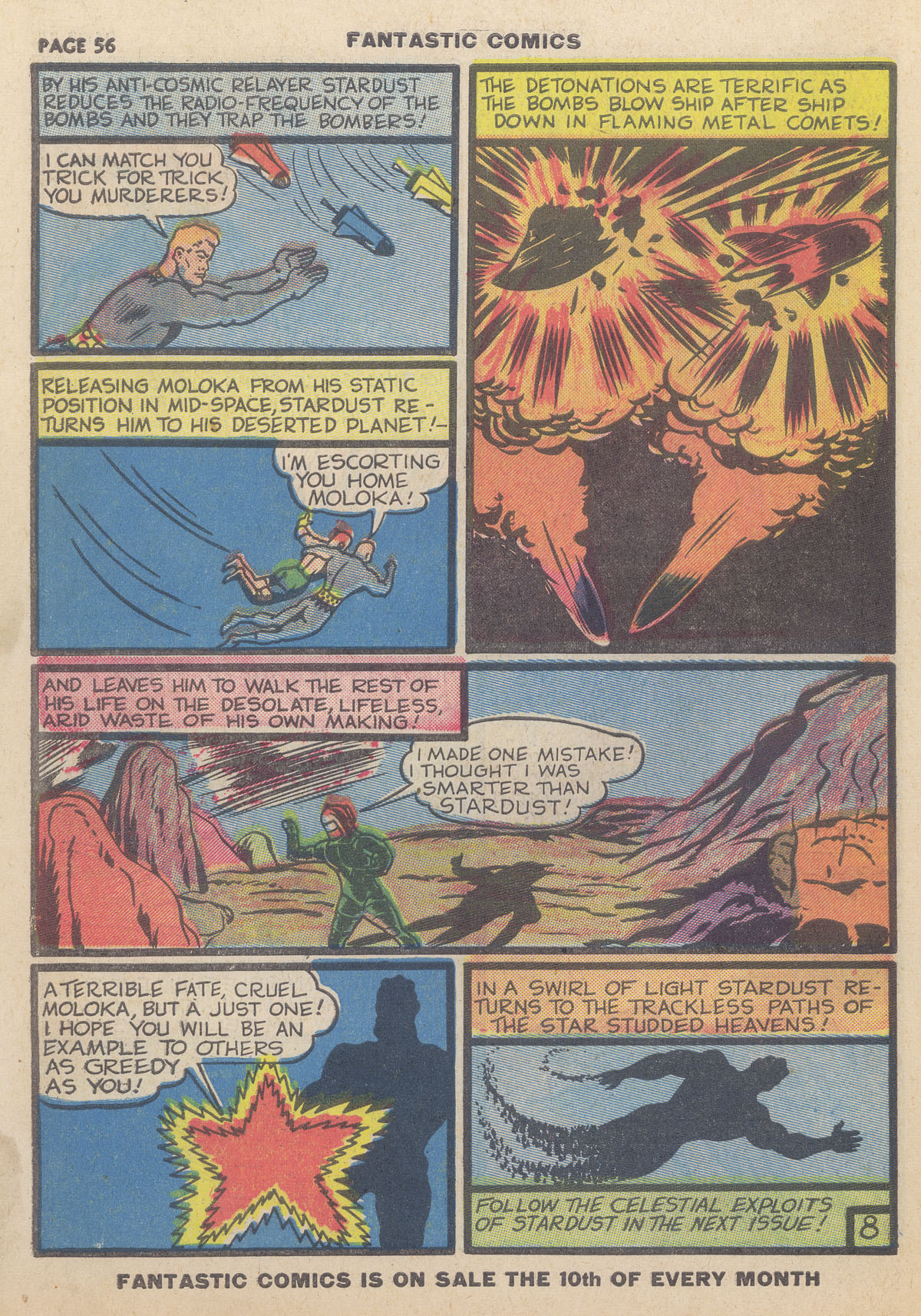 Read online Fantastic Comics comic -  Issue #9 - 57