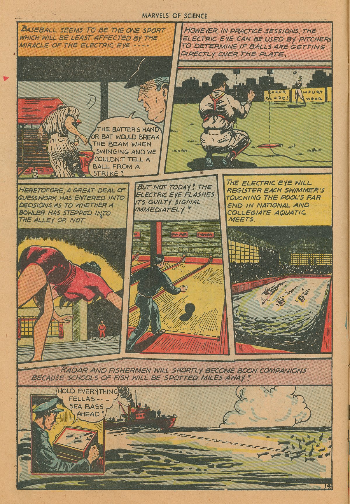 Read online Marvels Of Science comic -  Issue #2 - 12