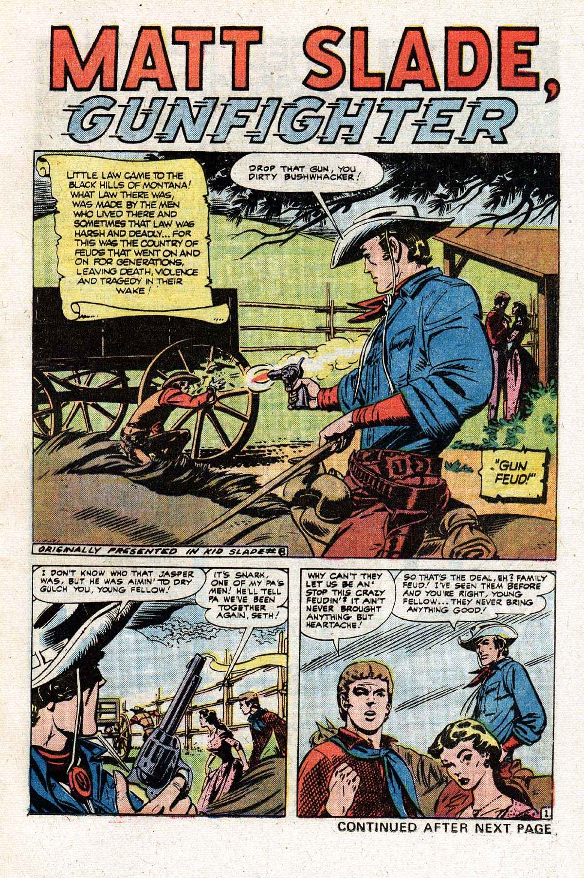 Read online Kid Slade, Gunfighter comic -  Issue #8 - 12