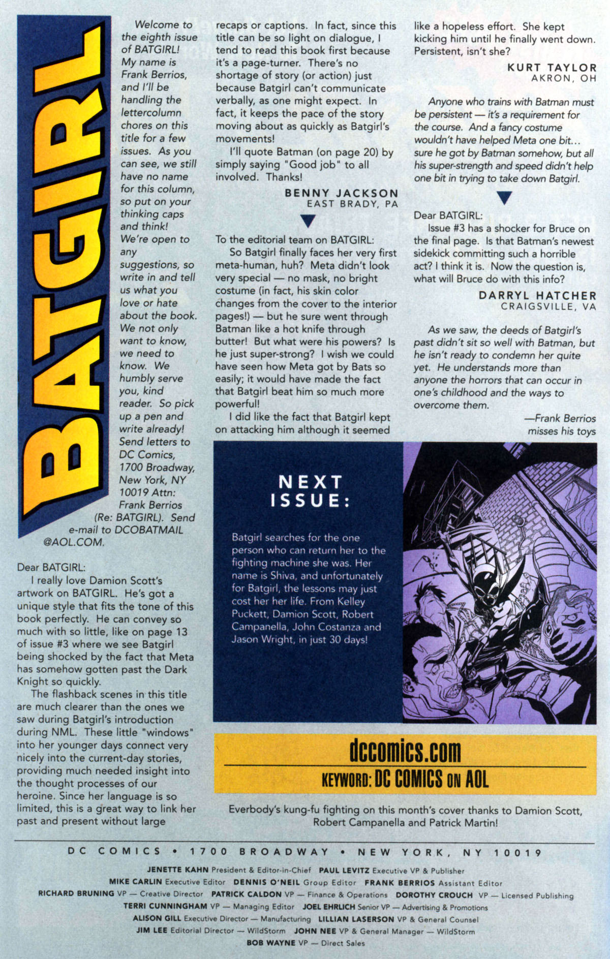 Read online Batgirl (2000) comic -  Issue #8 - 23