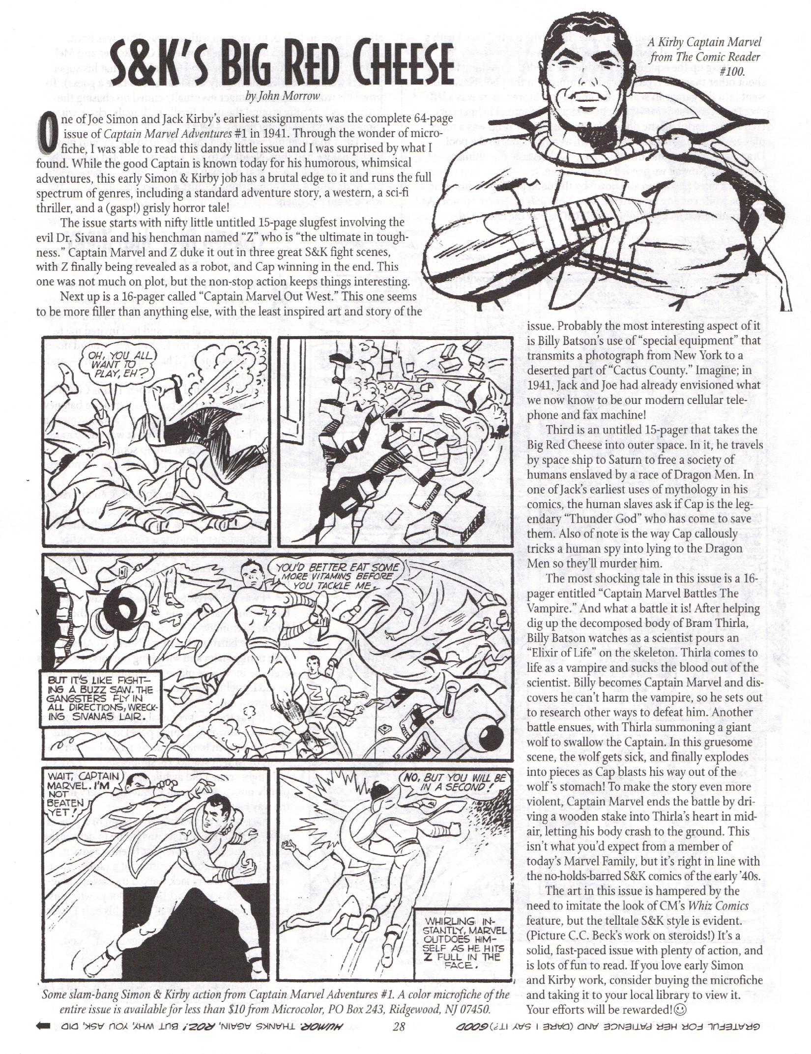 Read online The Jack Kirby Collector comic -  Issue #10 - 27
