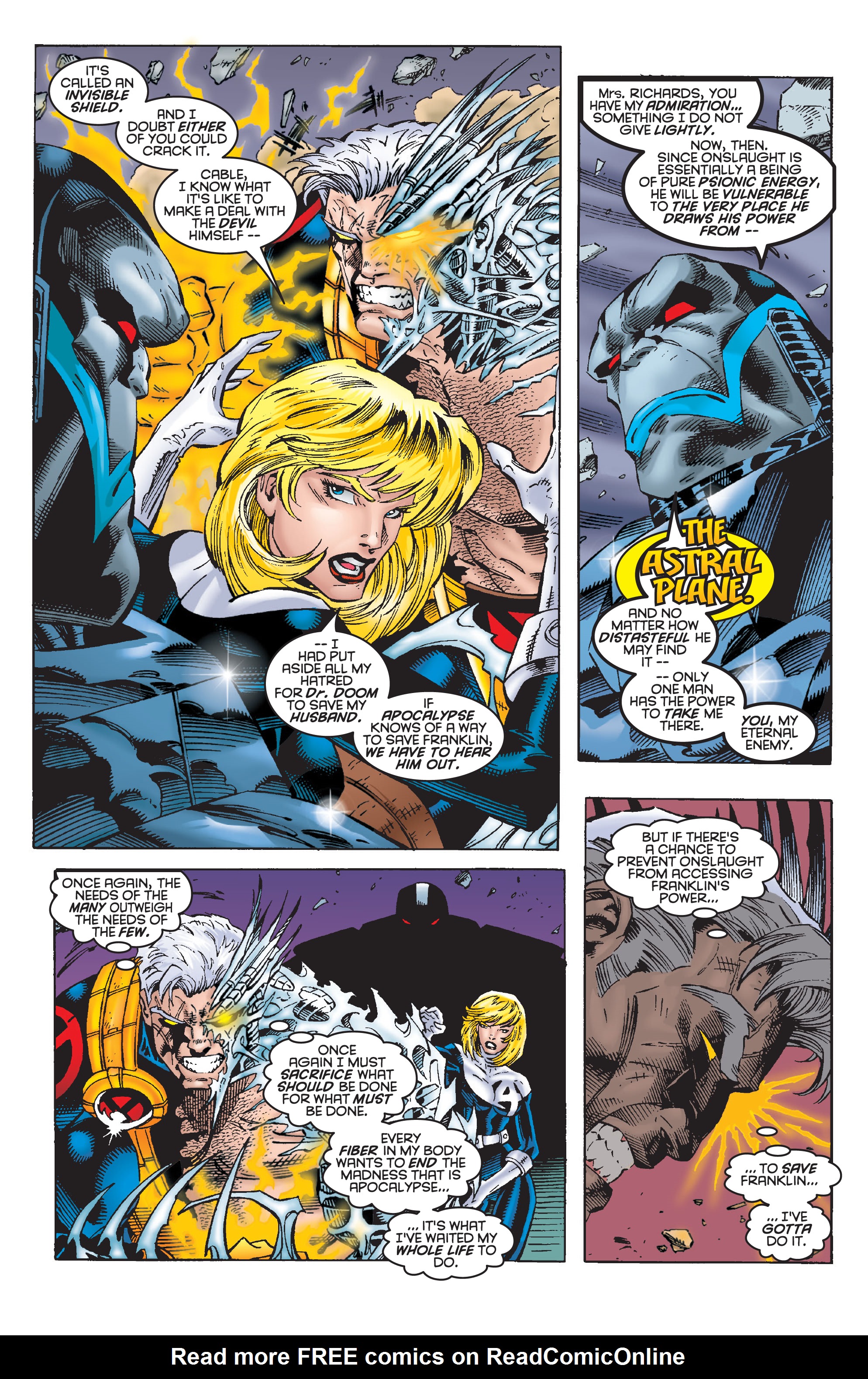 Read online X-Men Milestones: Onslaught comic -  Issue # TPB (Part 3) - 94