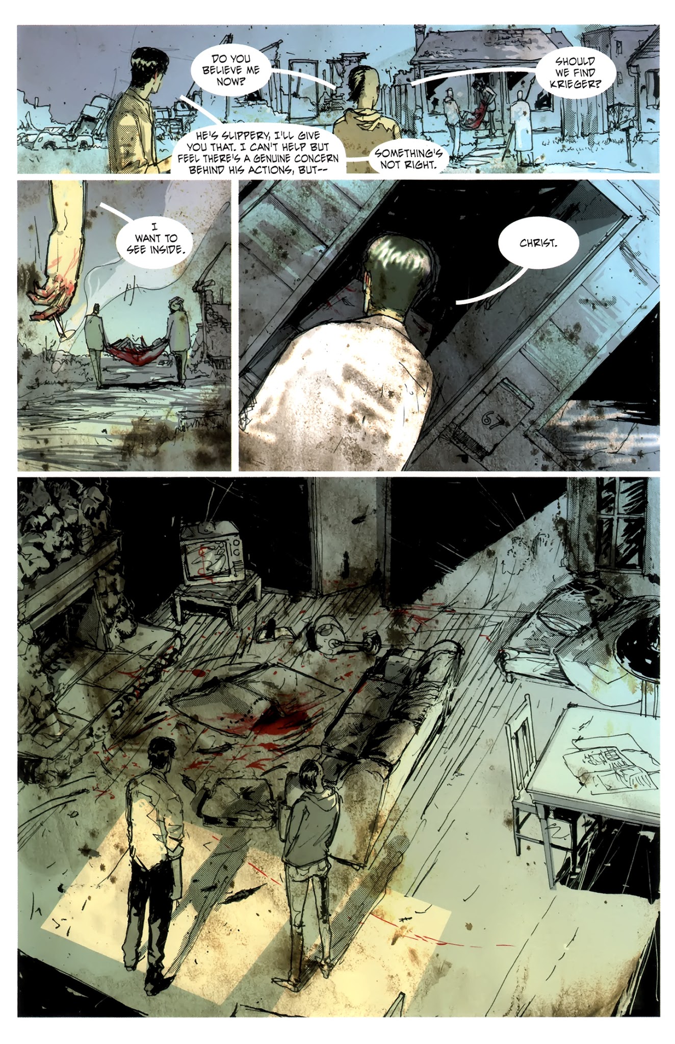 Read online Green Wake comic -  Issue #7 - 16