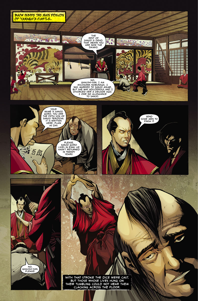 Read online Samurai's Blood comic -  Issue #1 - 12