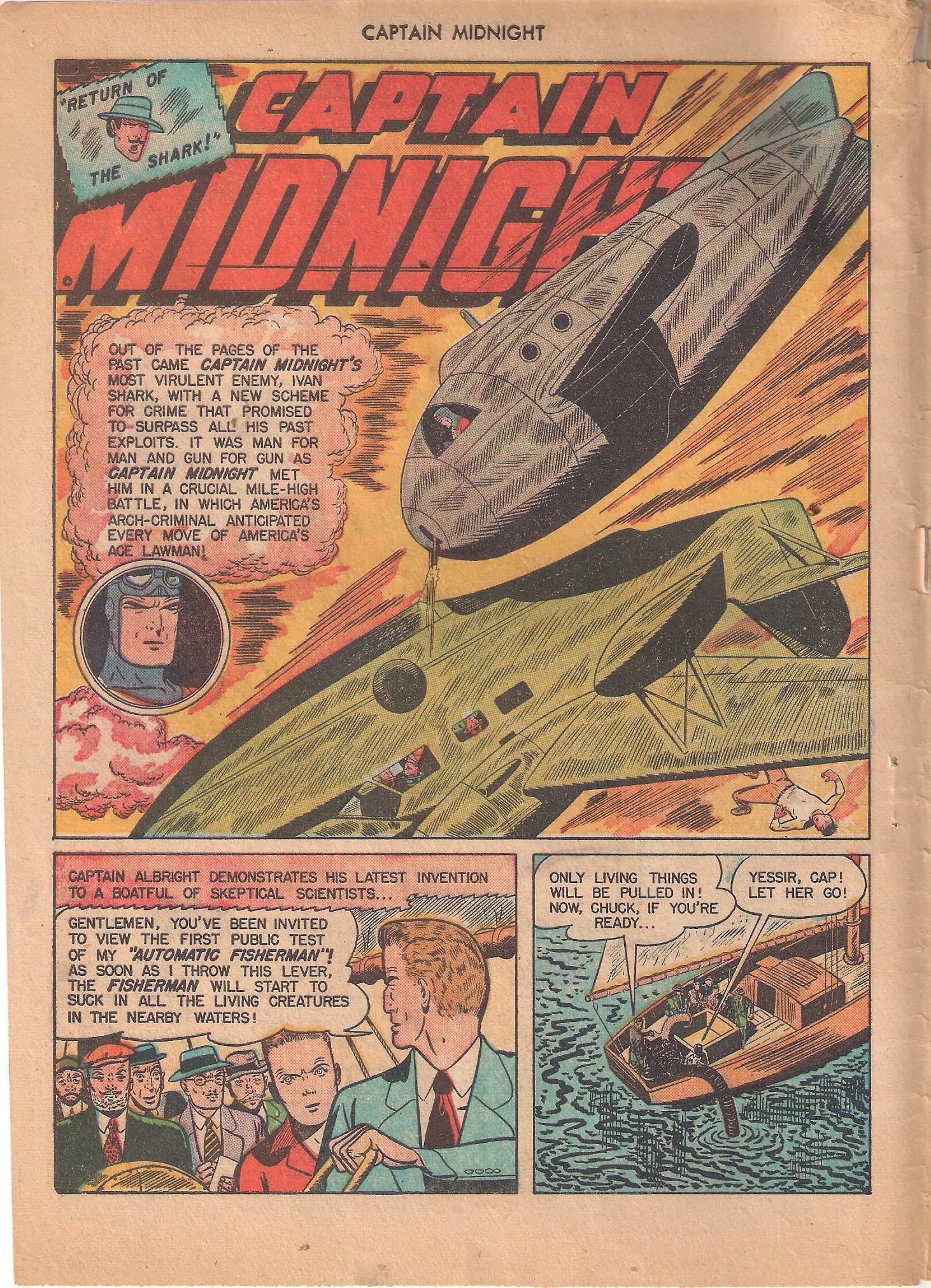 Read online Captain Midnight (1942) comic -  Issue #44 - 4