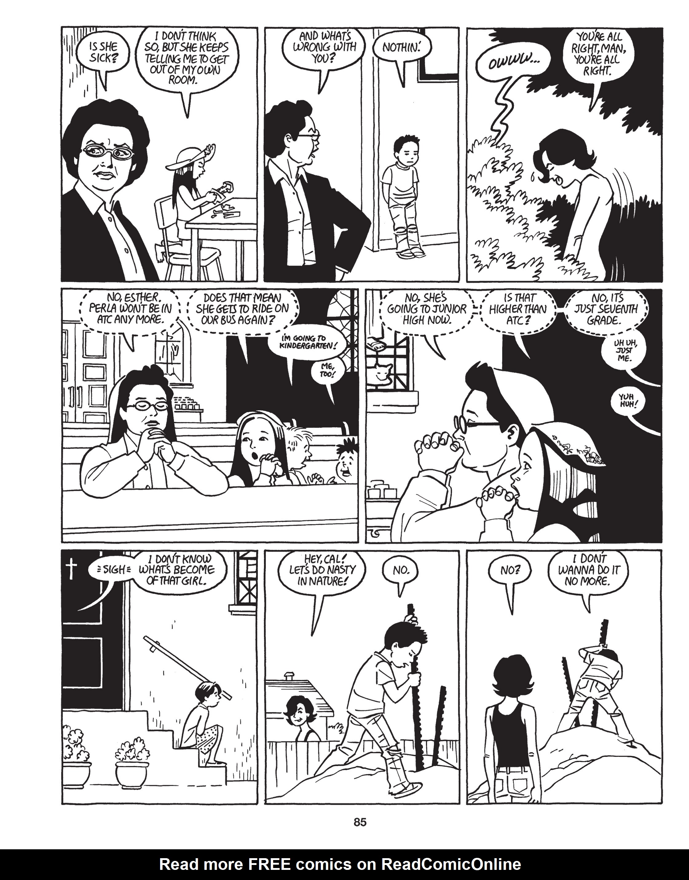 Read online Love and Rockets: New Stories comic -  Issue #3 - 87