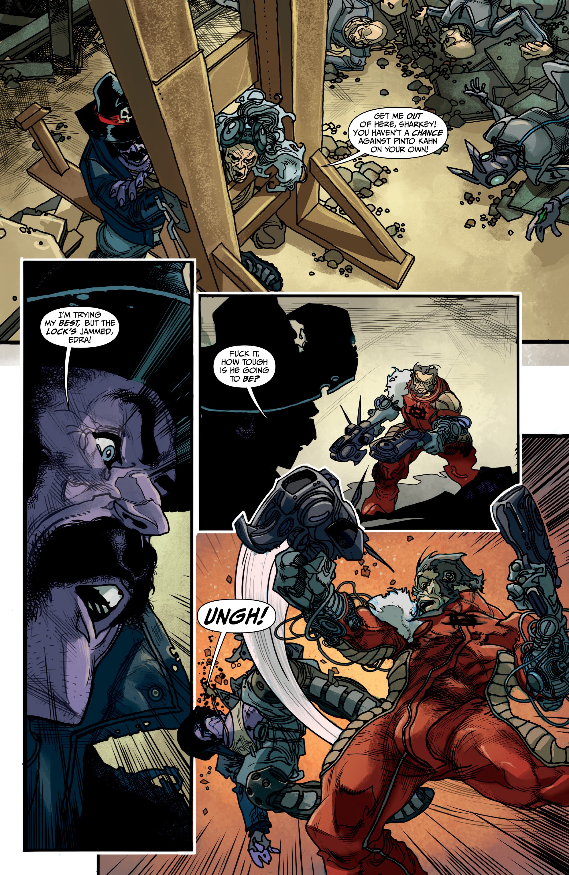 Read online Sharkey the Bounty Hunter comic -  Issue # _TPB (Part 2) - 32