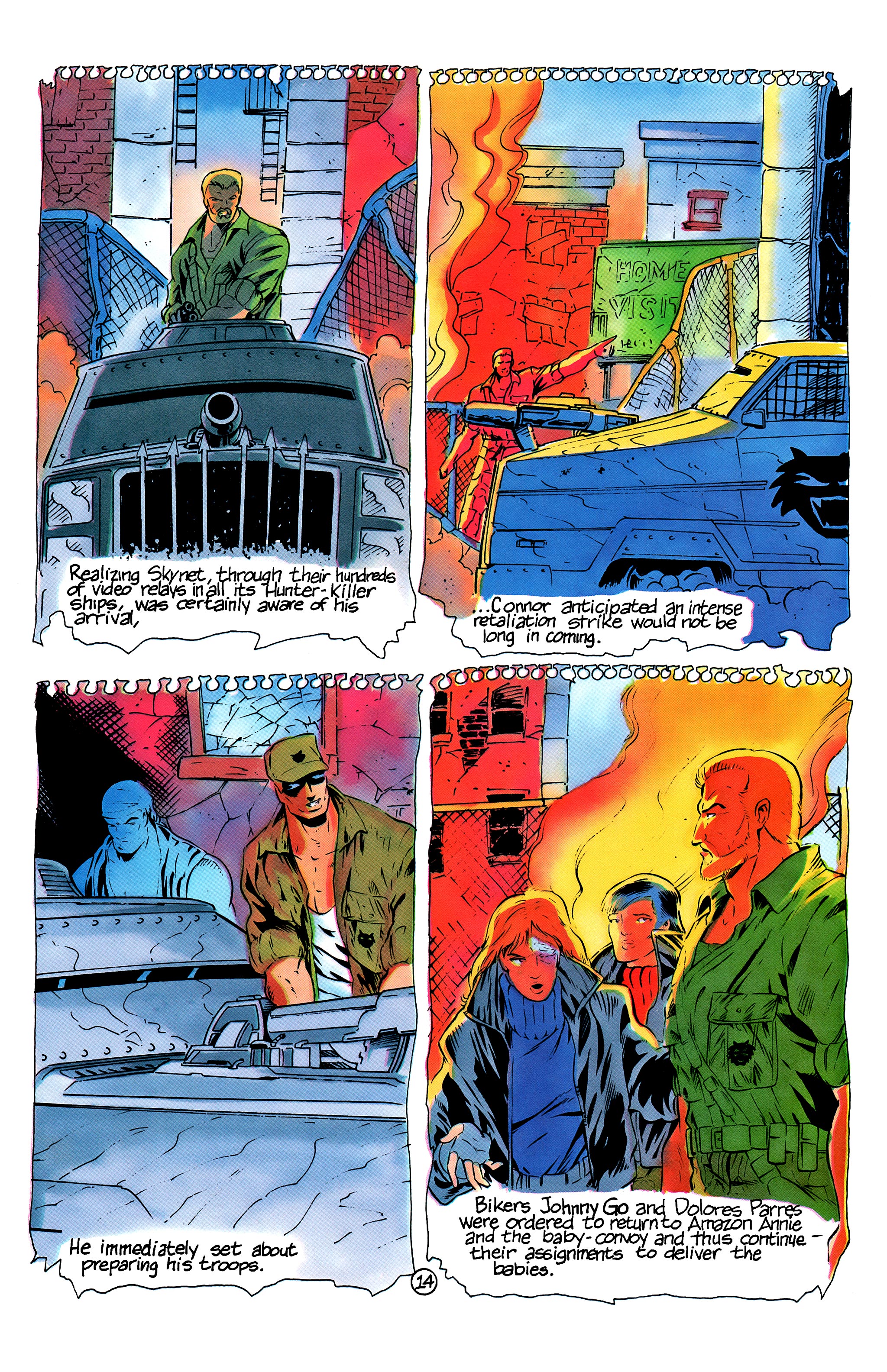 Read online The Terminator (1988) comic -  Issue #13 - 18