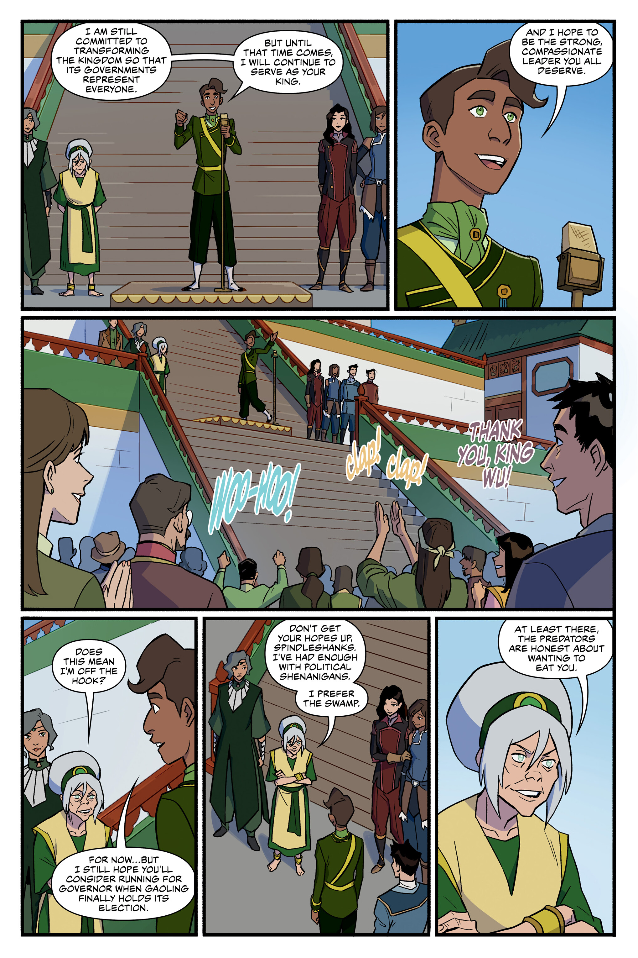 Read online Nickelodeon The Legend of Korra: Ruins of the Empire comic -  Issue # TPB 3 - 68