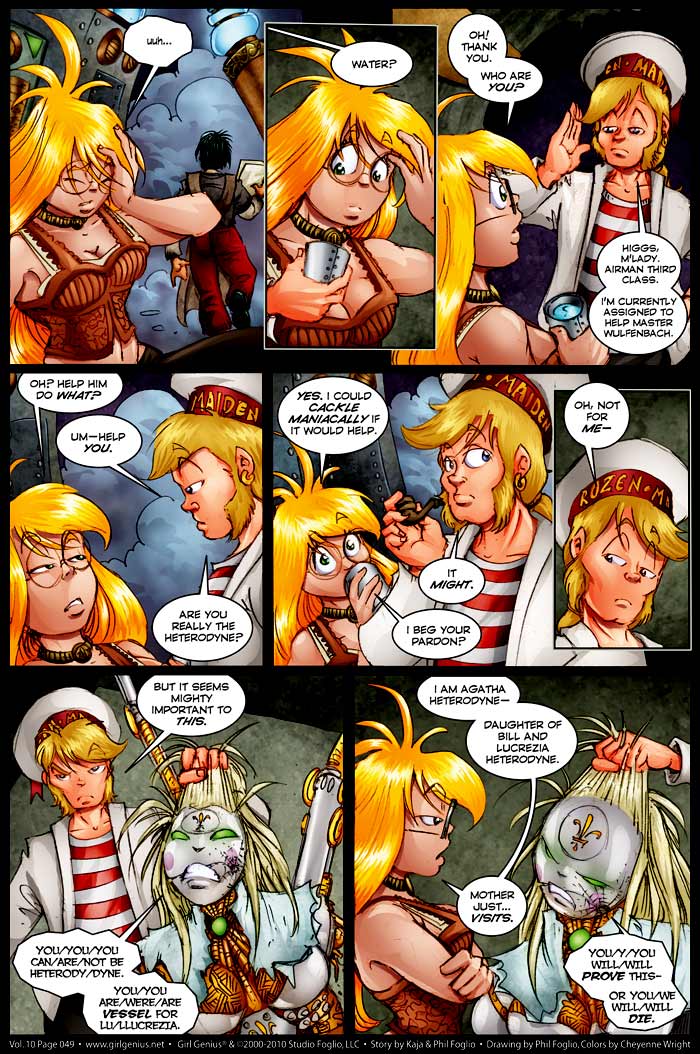 Read online Girl Genius (2002) comic -  Issue #10 - 50