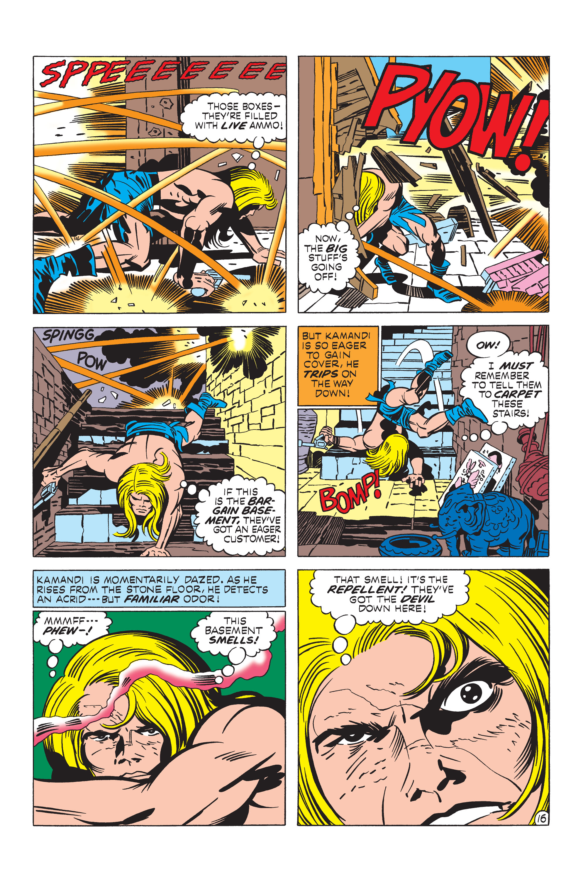 Read online Kamandi, The Last Boy On Earth comic -  Issue #11 - 16