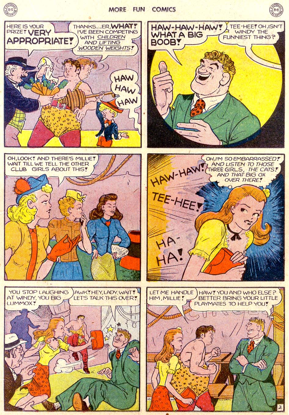Read online More Fun Comics comic -  Issue #118 - 68