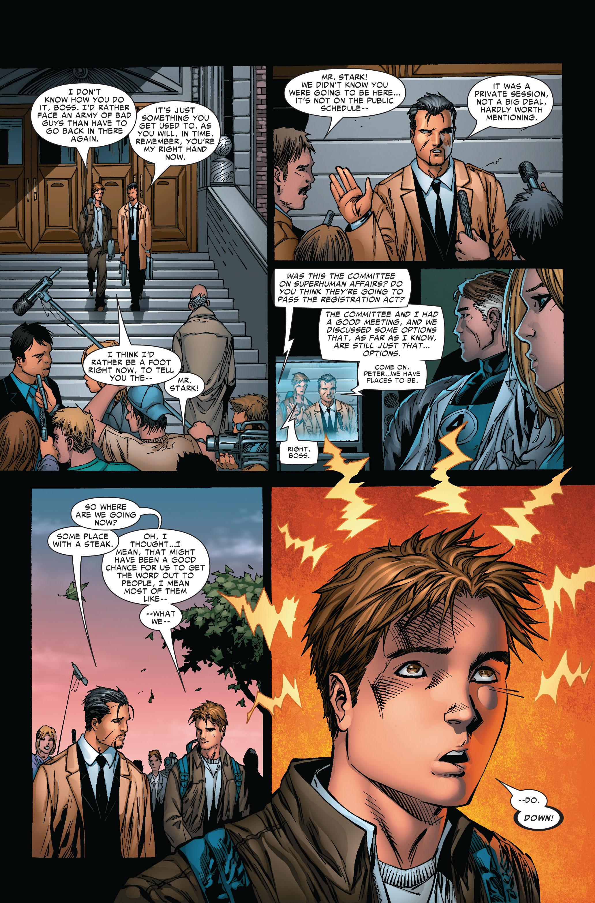 Read online Civil War: The Road to Civil War comic -  Issue # Full - 72