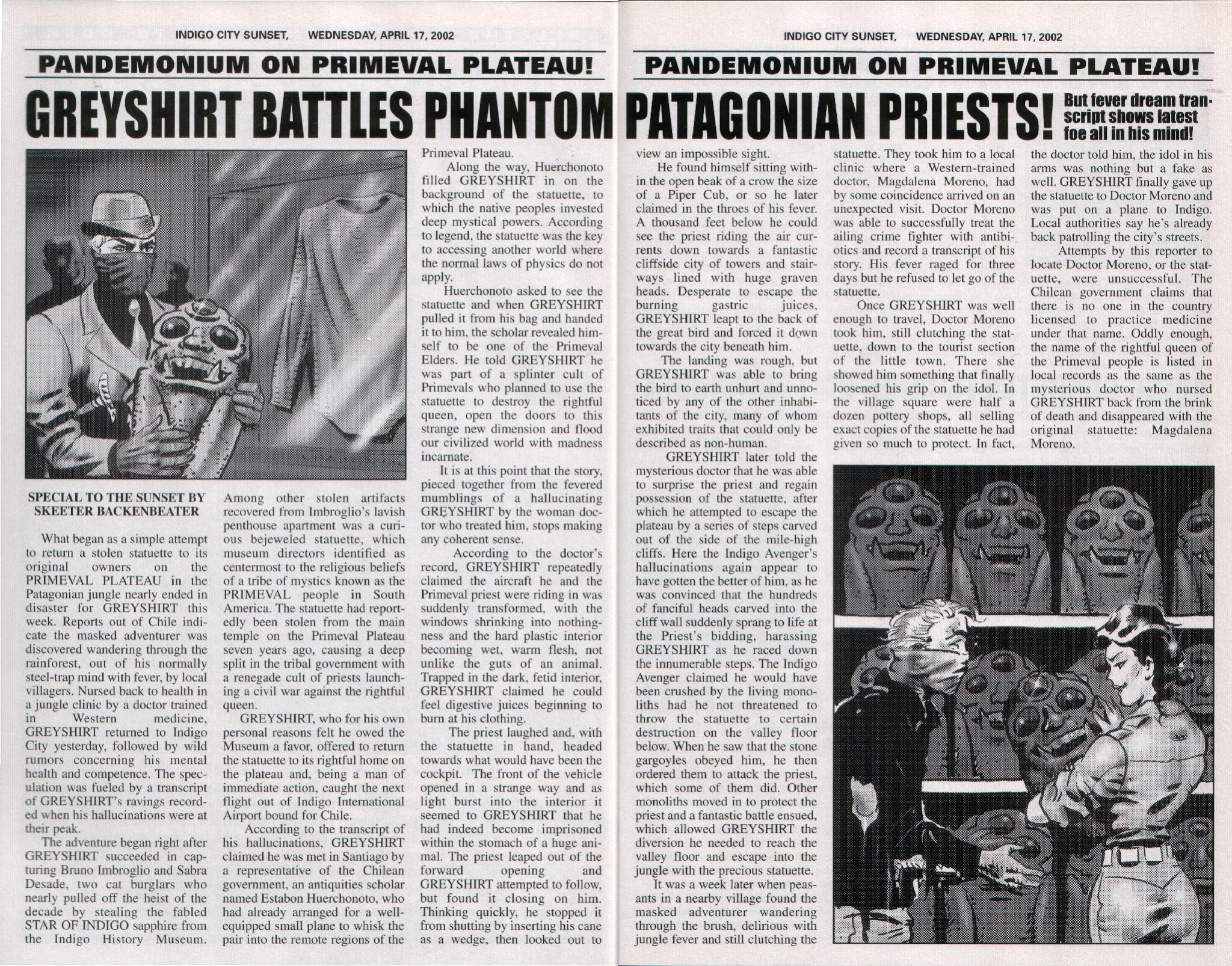 Read online Greyshirt: Indigo Sunset comic -  Issue #5 - 28