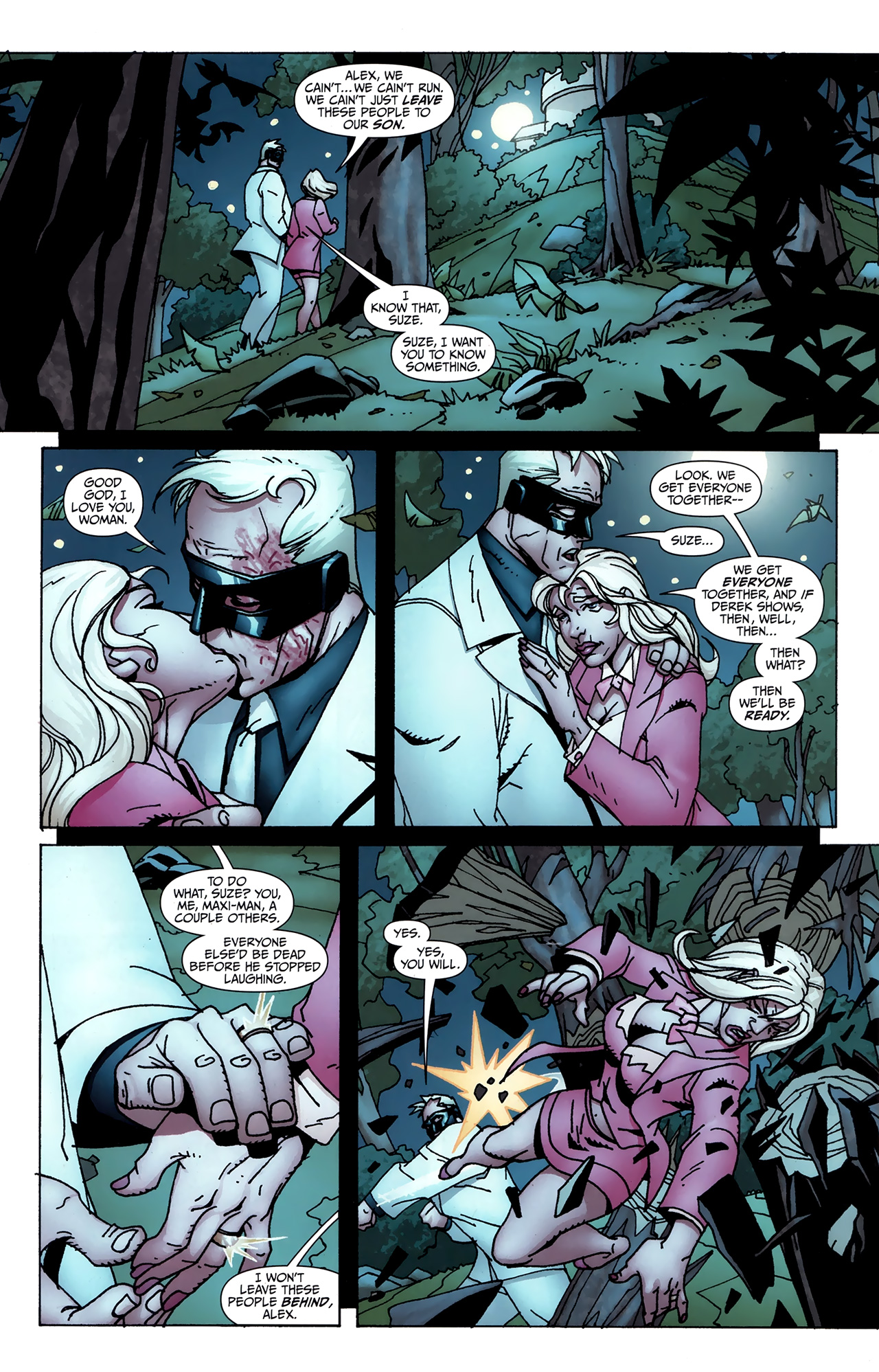 Read online Welcome To Tranquility: One Foot In The Grave comic -  Issue #5 - 16