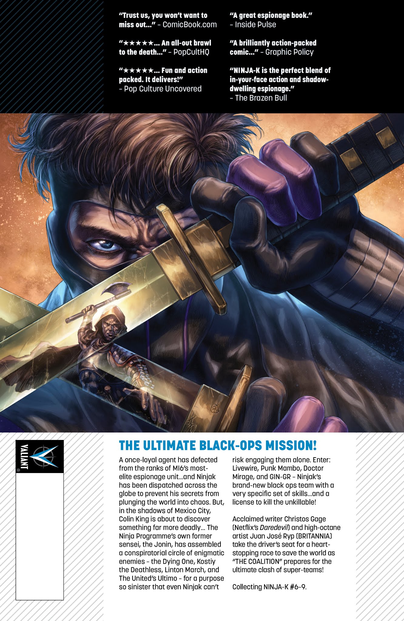 Read online Ninja-K comic -  Issue # _TPB 2 - 112