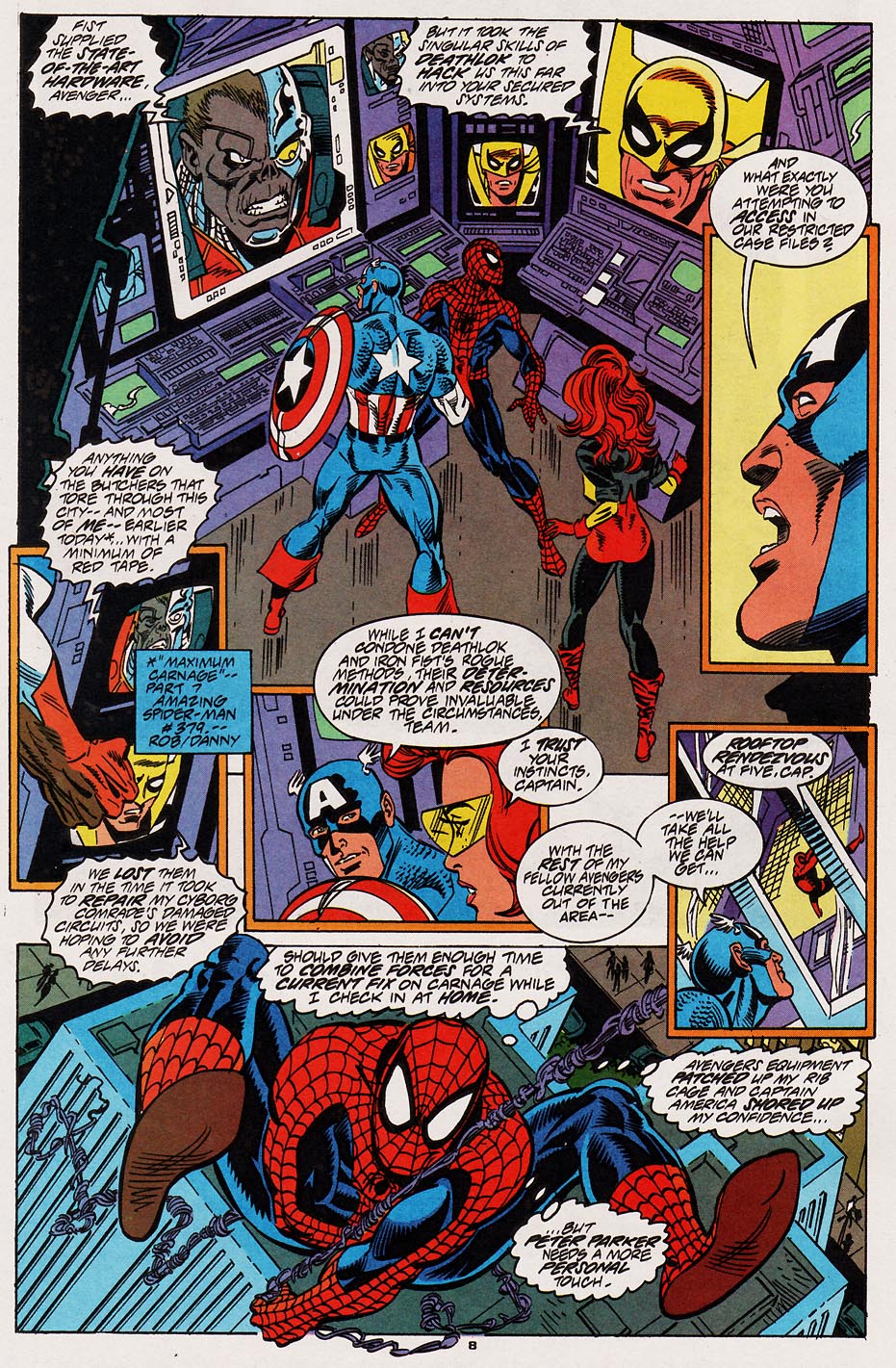 Read online Web of Spider-Man (1985) comic -  Issue #103 - 8