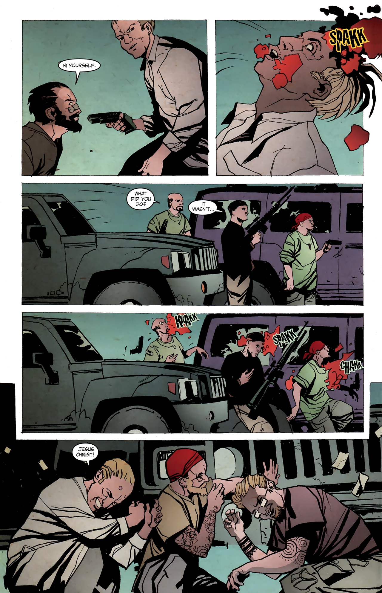 Read online Kane & Lynch comic -  Issue #2 - 17