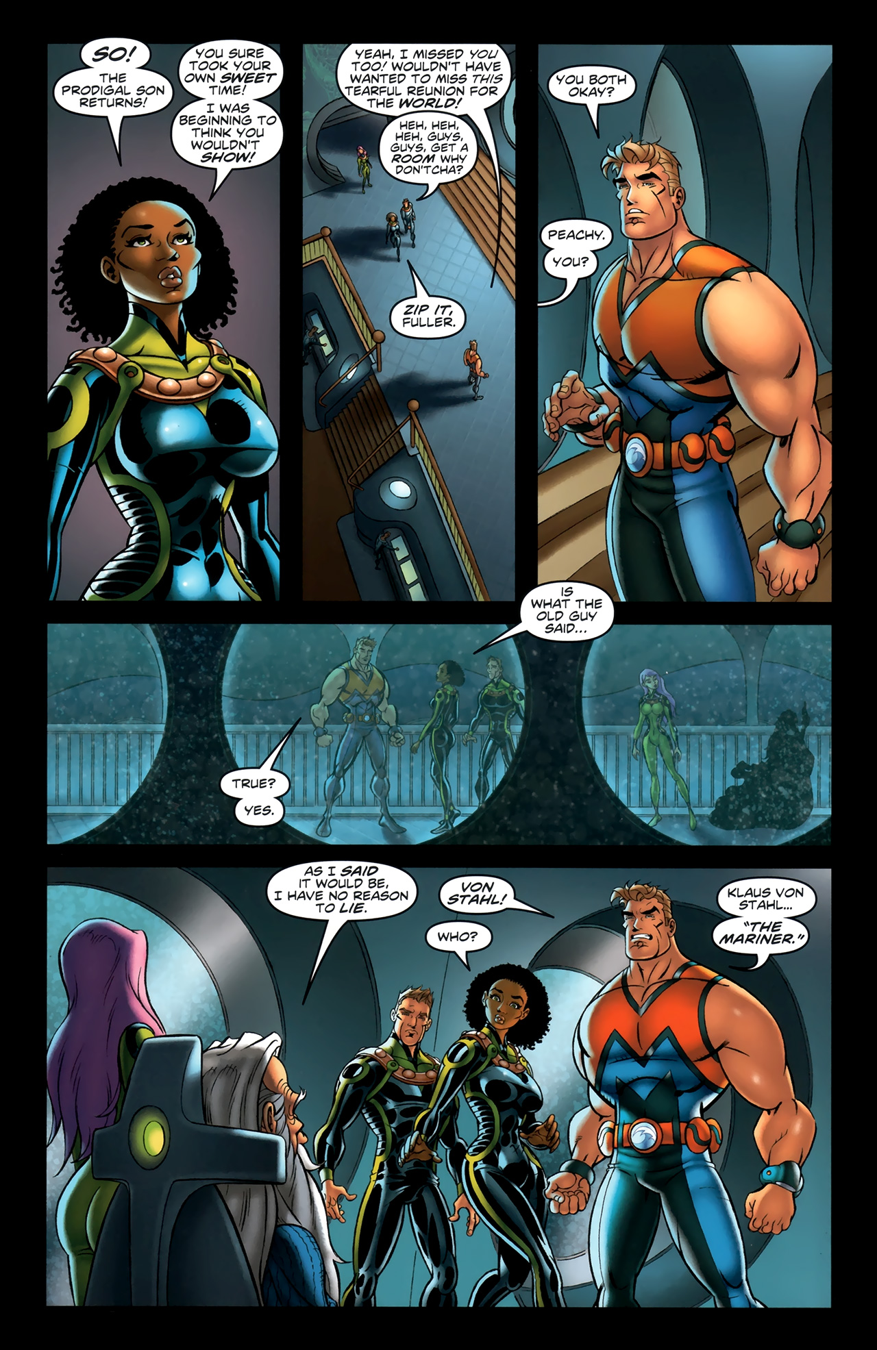 Read online Ian Churchill's Marineman comic -  Issue #6 - 16