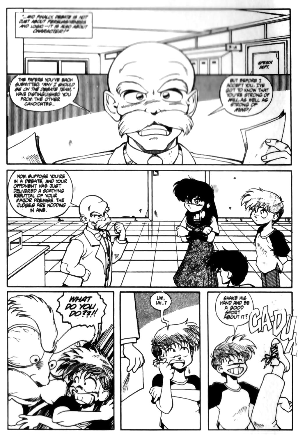Read online Ninja High School (1986) comic -  Issue #28 - 3