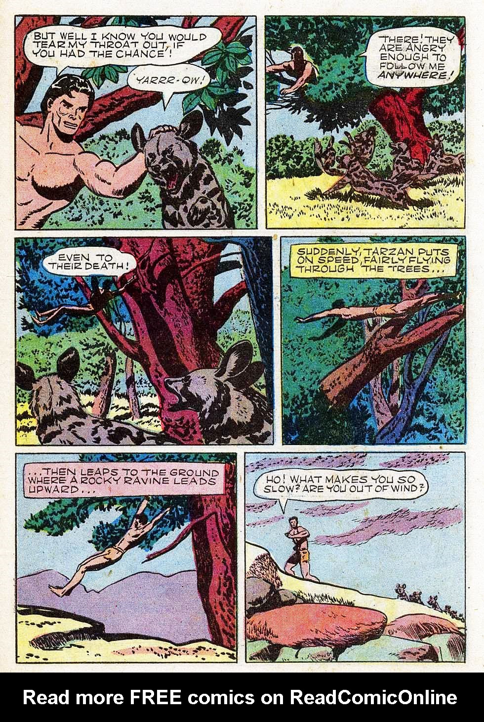 Read online Tarzan (1948) comic -  Issue #43 - 37