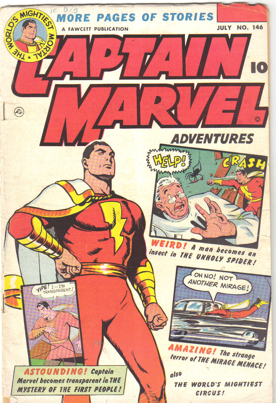 Read online Captain Marvel Adventures comic -  Issue #146 - 1