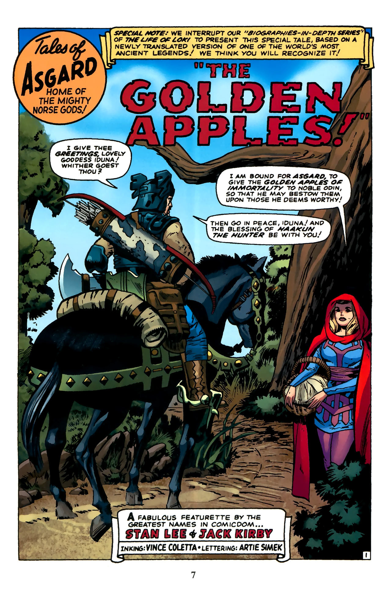 Read online Thor: Tales of Asgard by Stan Lee & Jack Kirby comic -  Issue #3 - 9