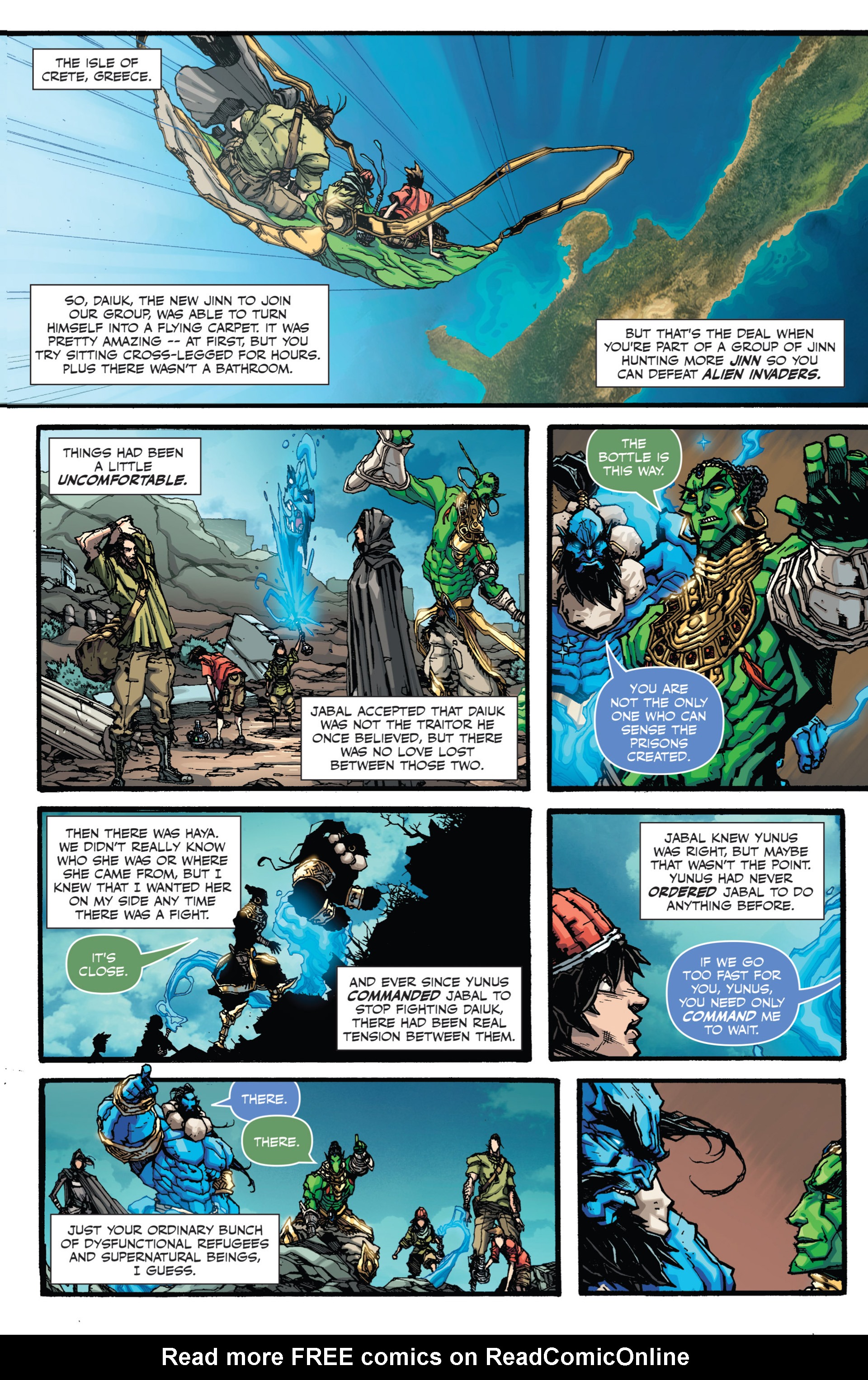 Read online Jinnrise comic -  Issue #7 - 4