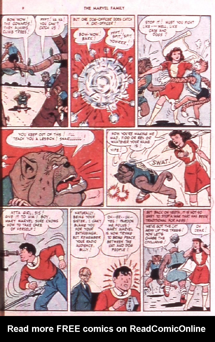 Read online The Marvel Family comic -  Issue #28 - 31
