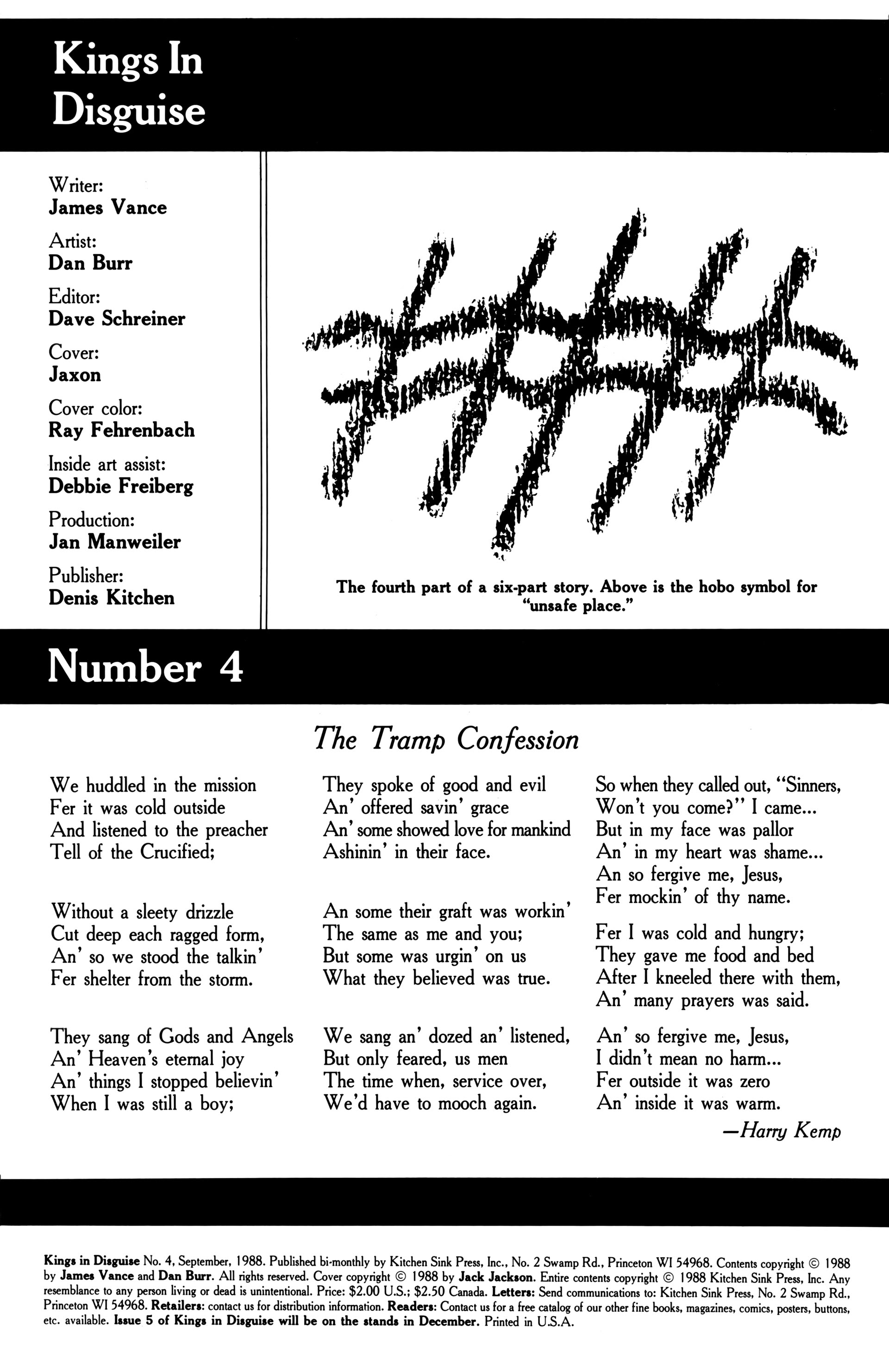 Read online Kings in Disguise comic -  Issue #4 - 2