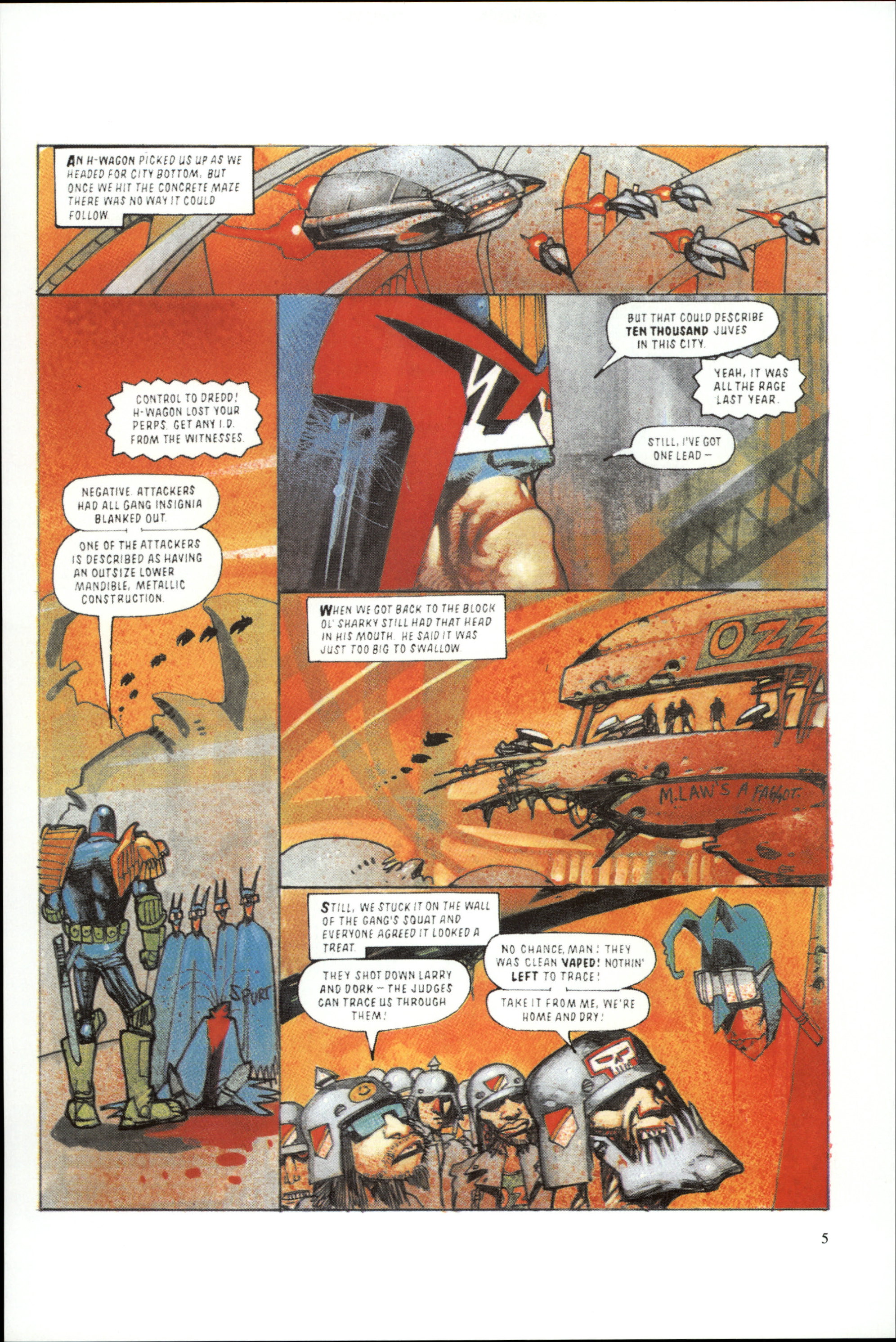 Read online Dredd Rules! comic -  Issue #15 - 7