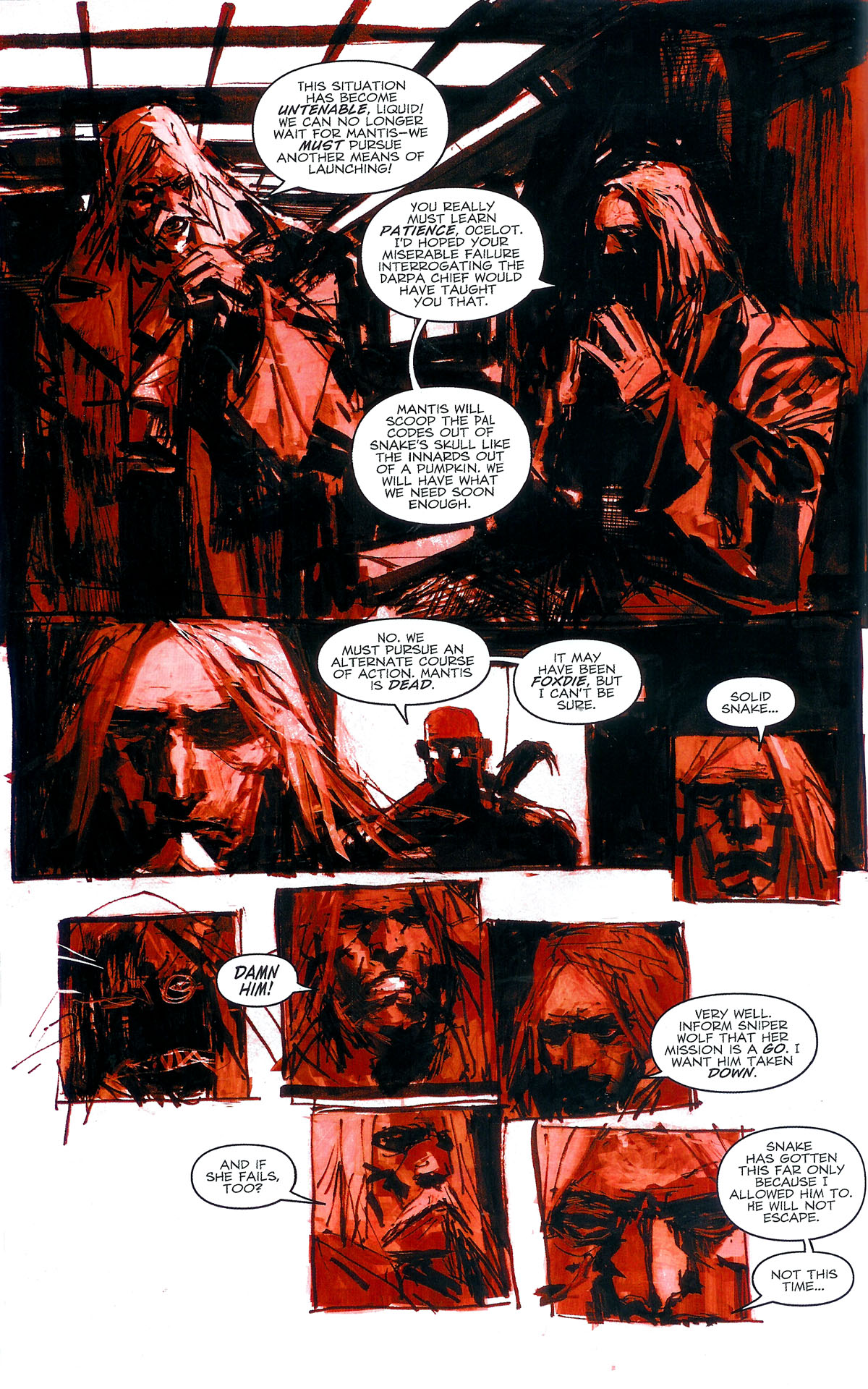 Read online Metal Gear Solid comic -  Issue #8 - 12