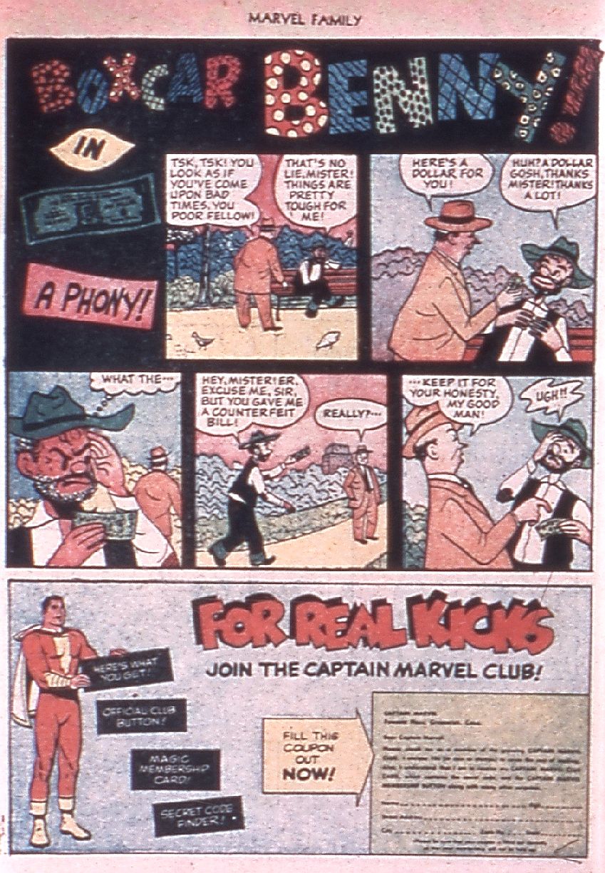 Read online The Marvel Family comic -  Issue #80 - 34