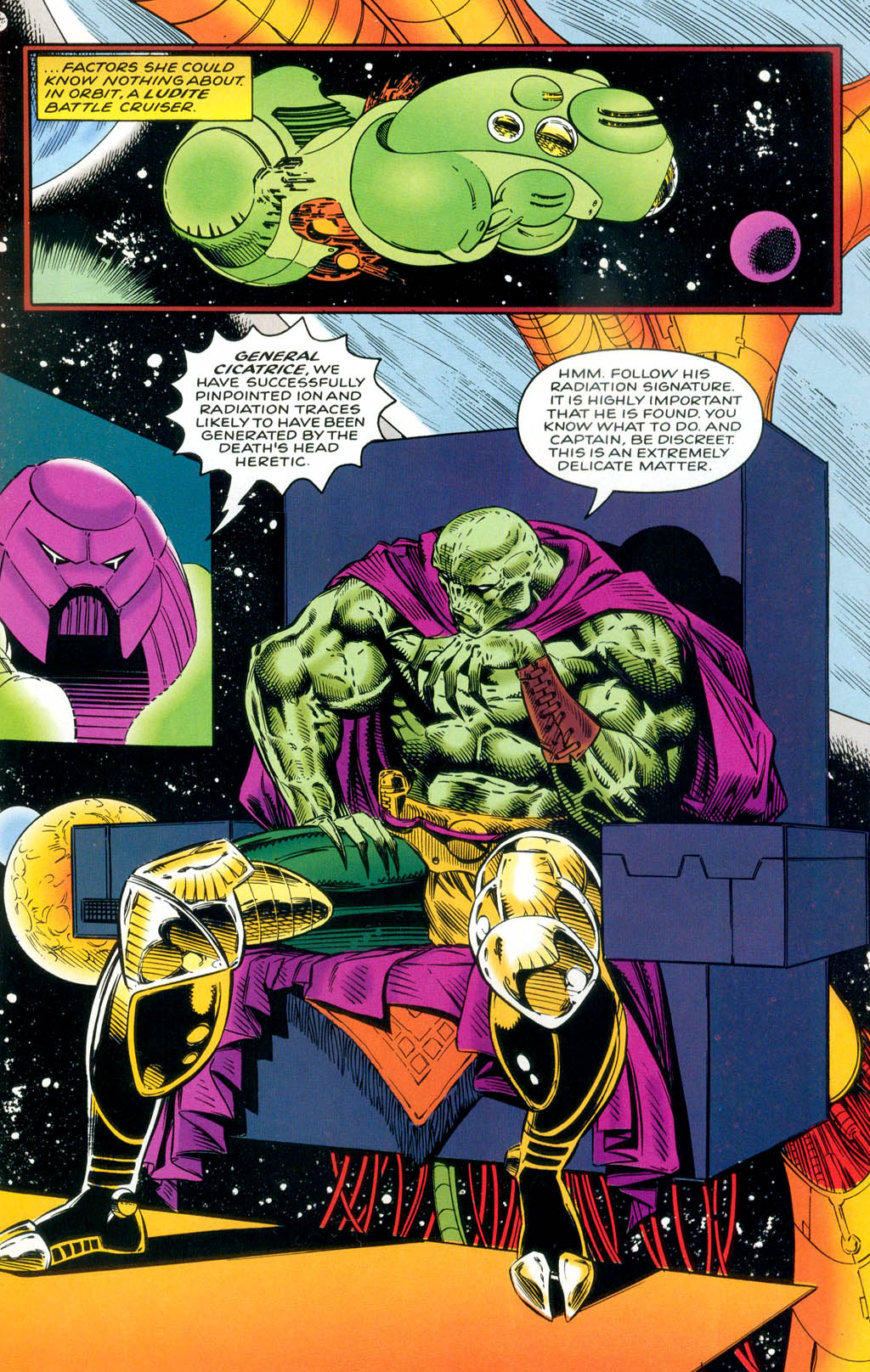 Read online Death's Head II Gold comic -  Issue #1 - 12