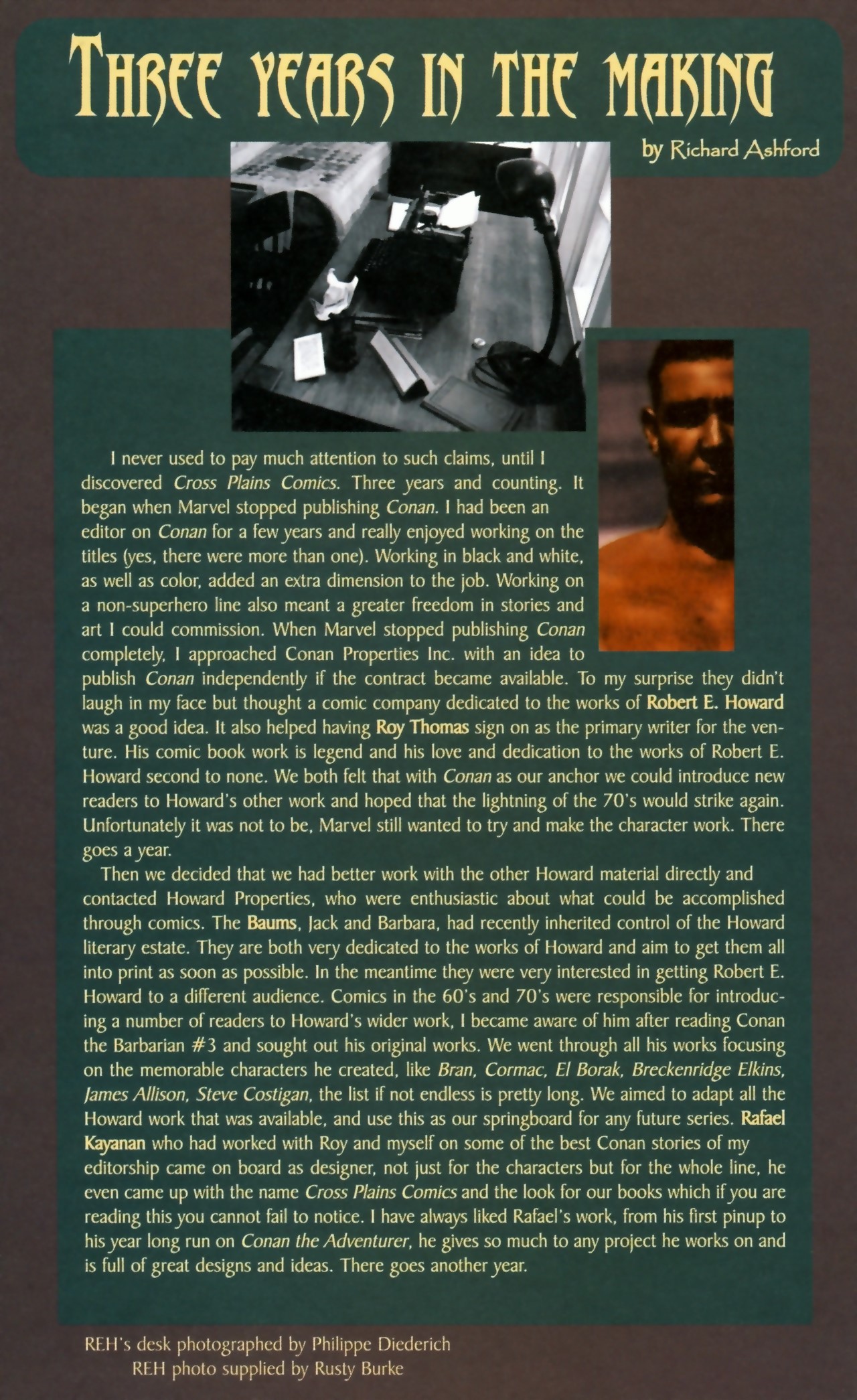 Read online Robert E. Howard's Myth Maker comic -  Issue # TPB - 4