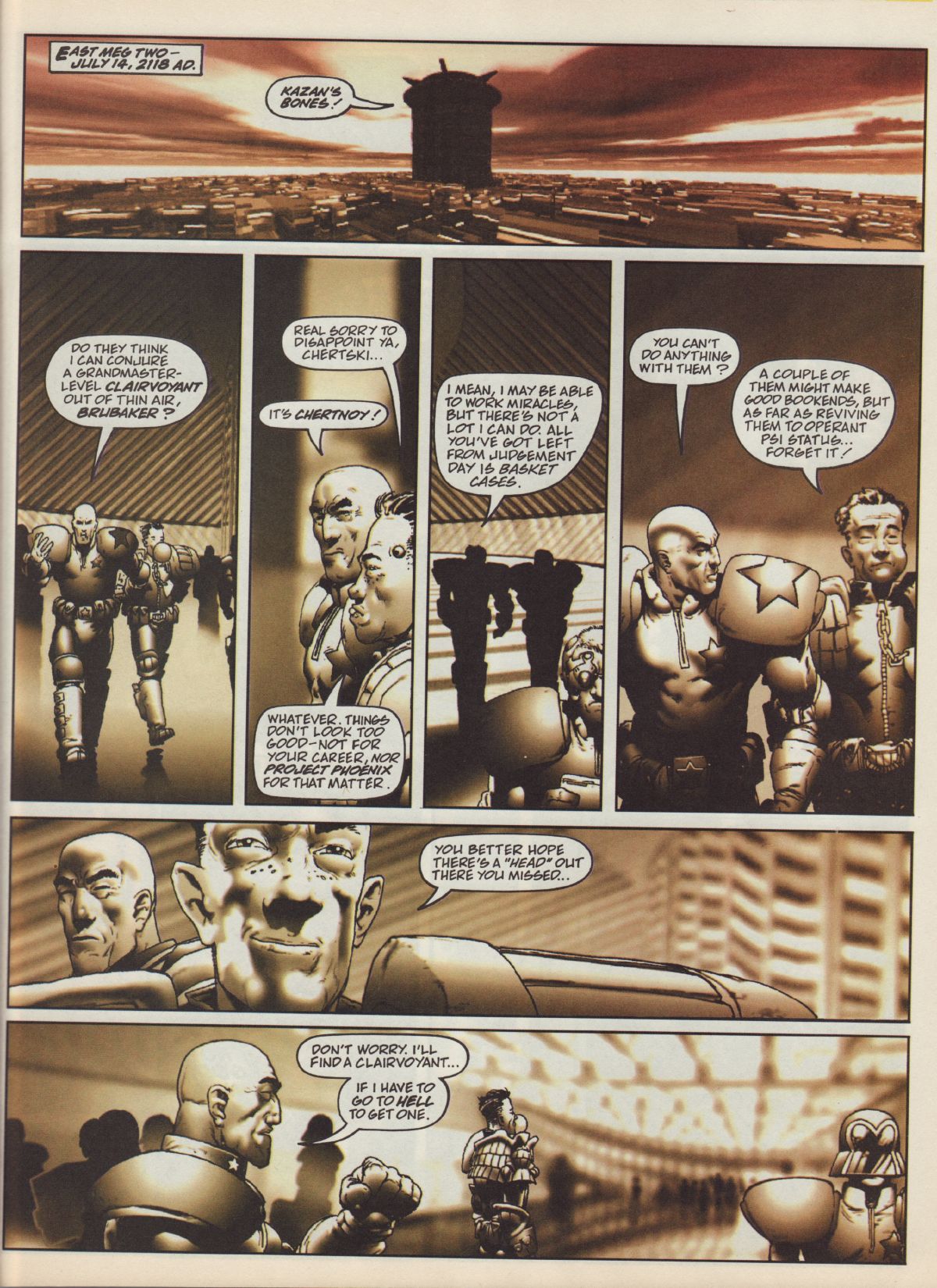 Read online Judge Dredd Megazine (vol. 3) comic -  Issue #23 - 21