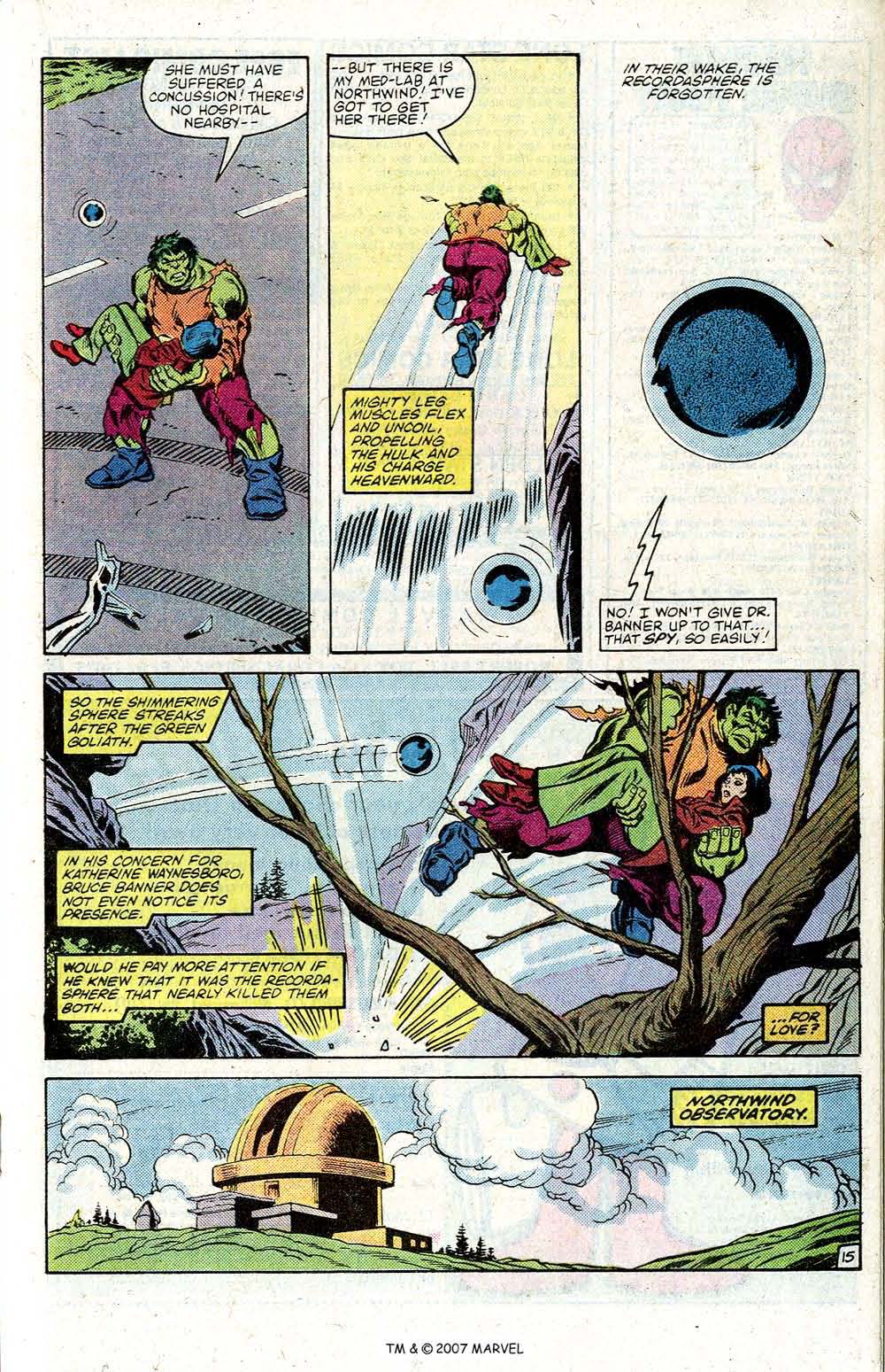 Read online The Incredible Hulk (1968) comic -  Issue #288 - 21