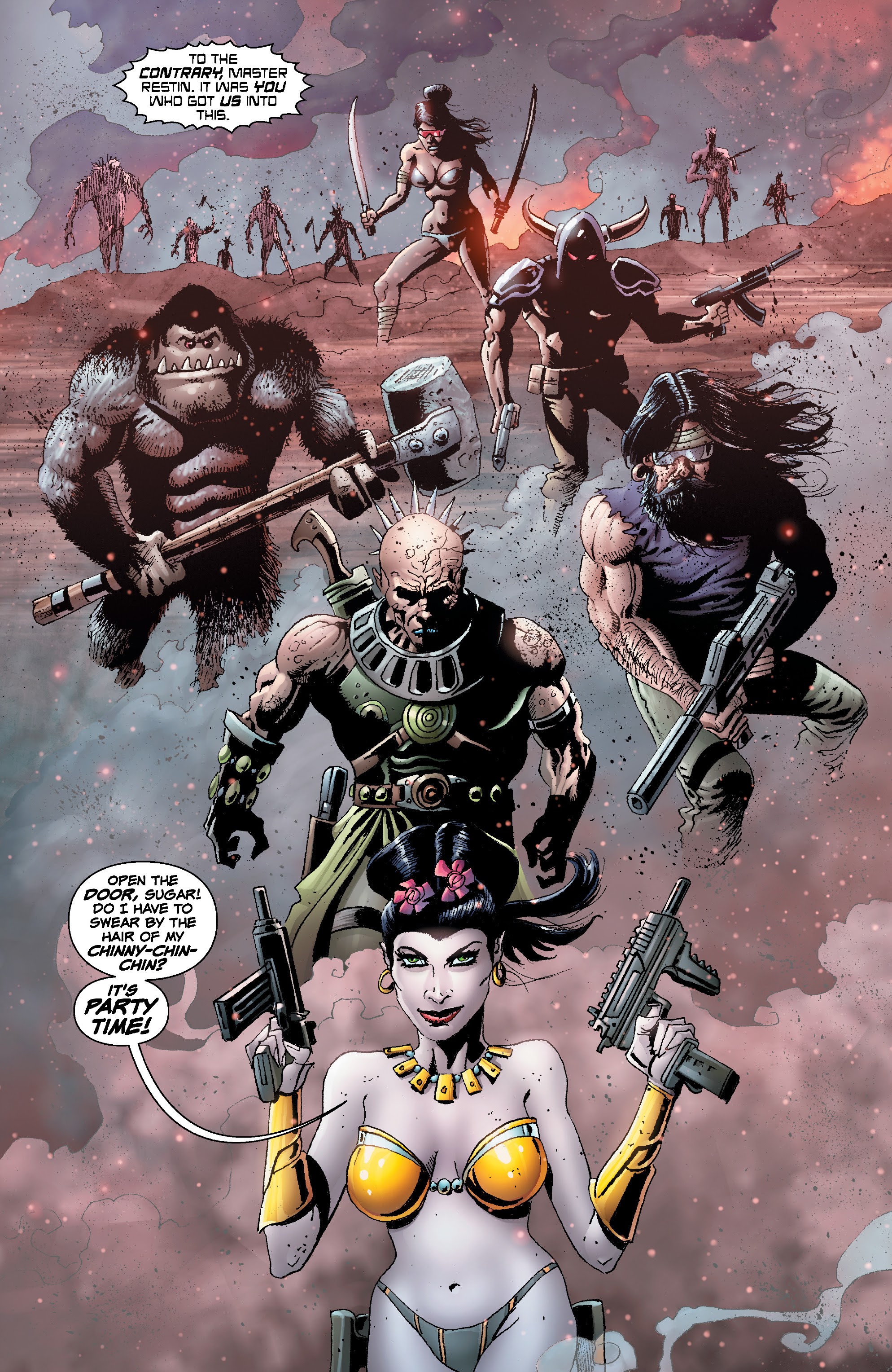 Read online The Rook: Desperate Times comic -  Issue # TPB - 76