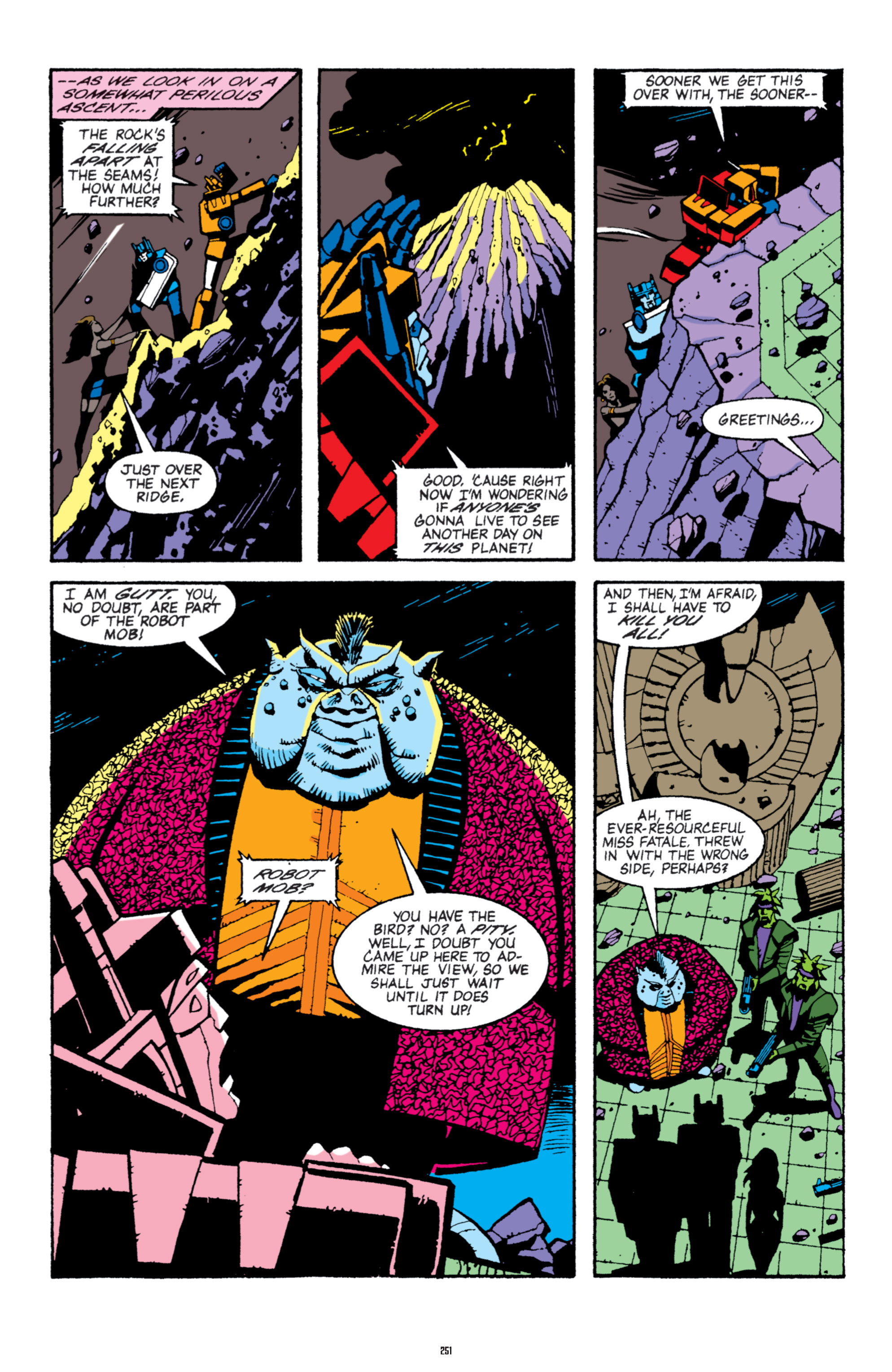 Read online The Transformers Classics comic -  Issue # TPB 5 - 252