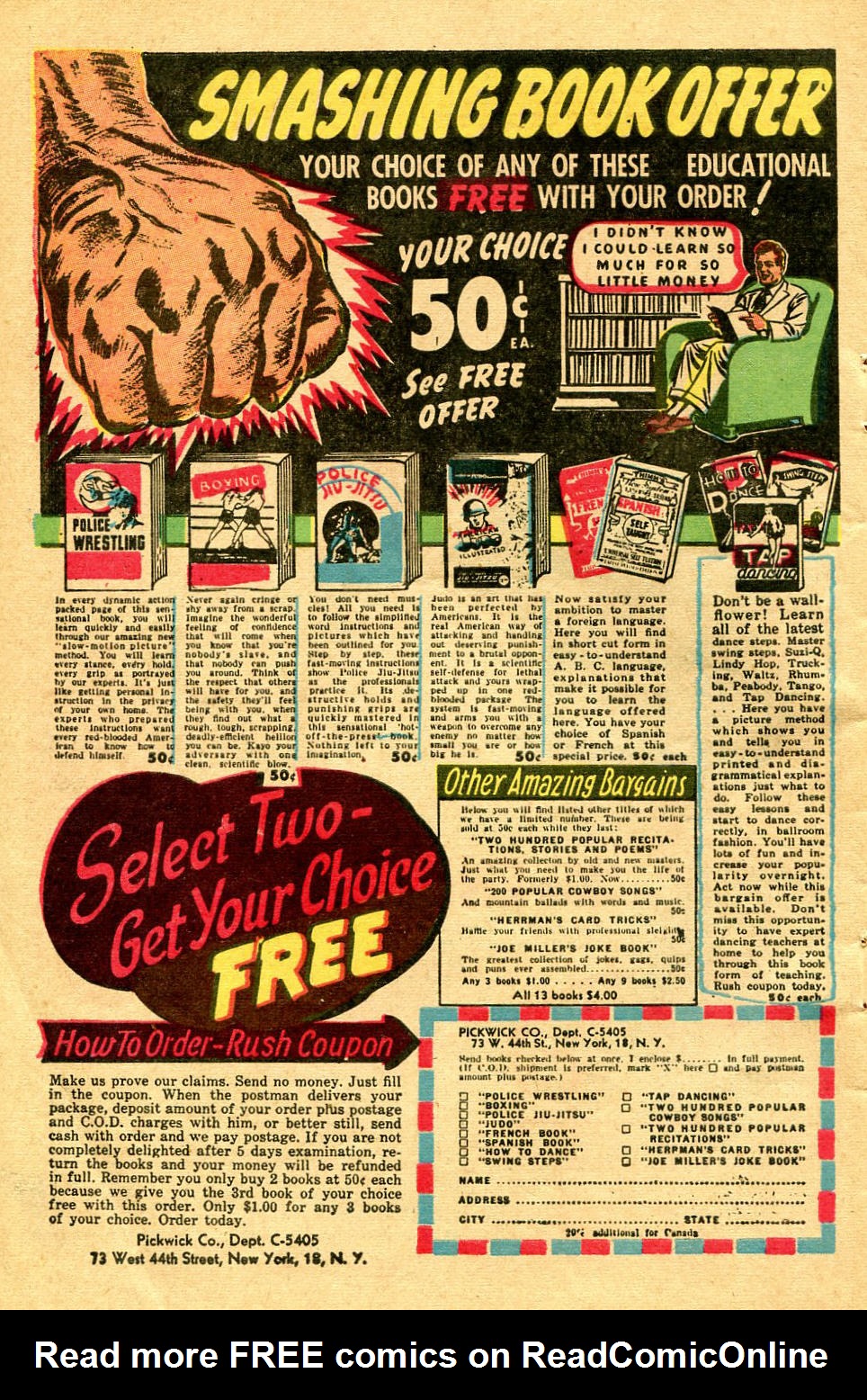 Read online Famous Funnies comic -  Issue #130 - 50