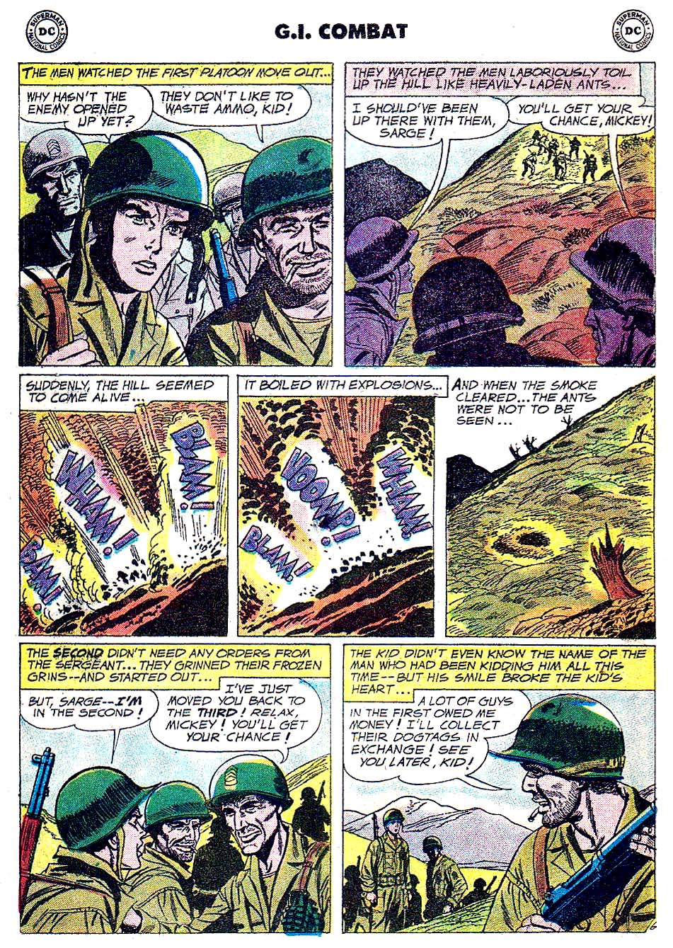 Read online G.I. Combat (1952) comic -  Issue #75 - 8