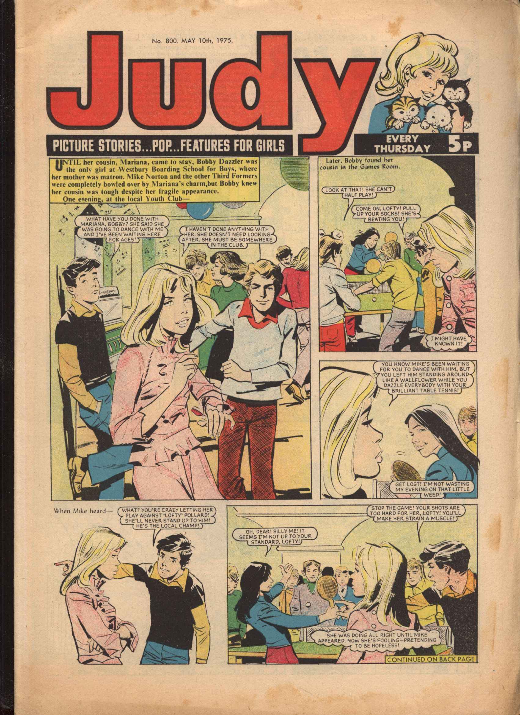 Read online Judy comic -  Issue #800 - 1