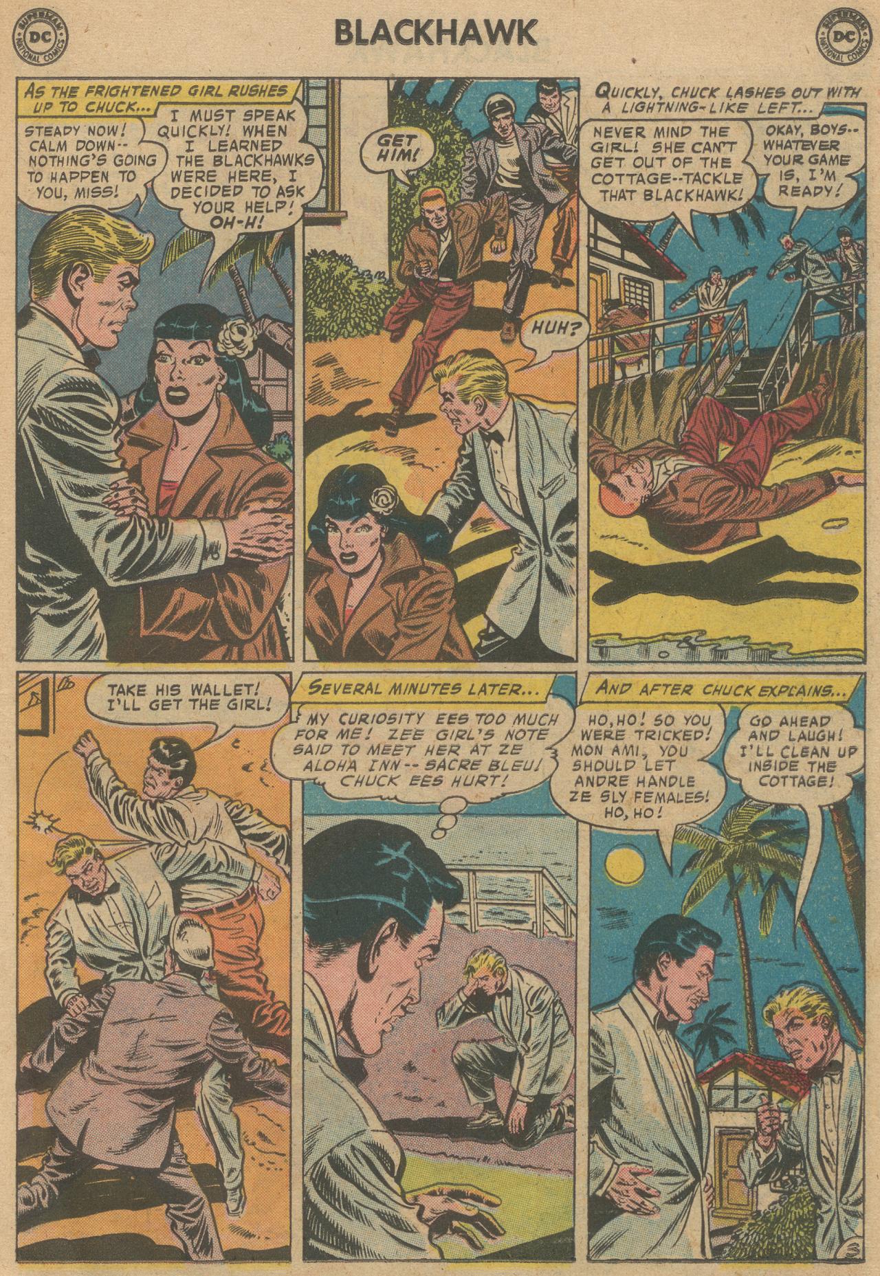 Read online Blackhawk (1957) comic -  Issue #124 - 14