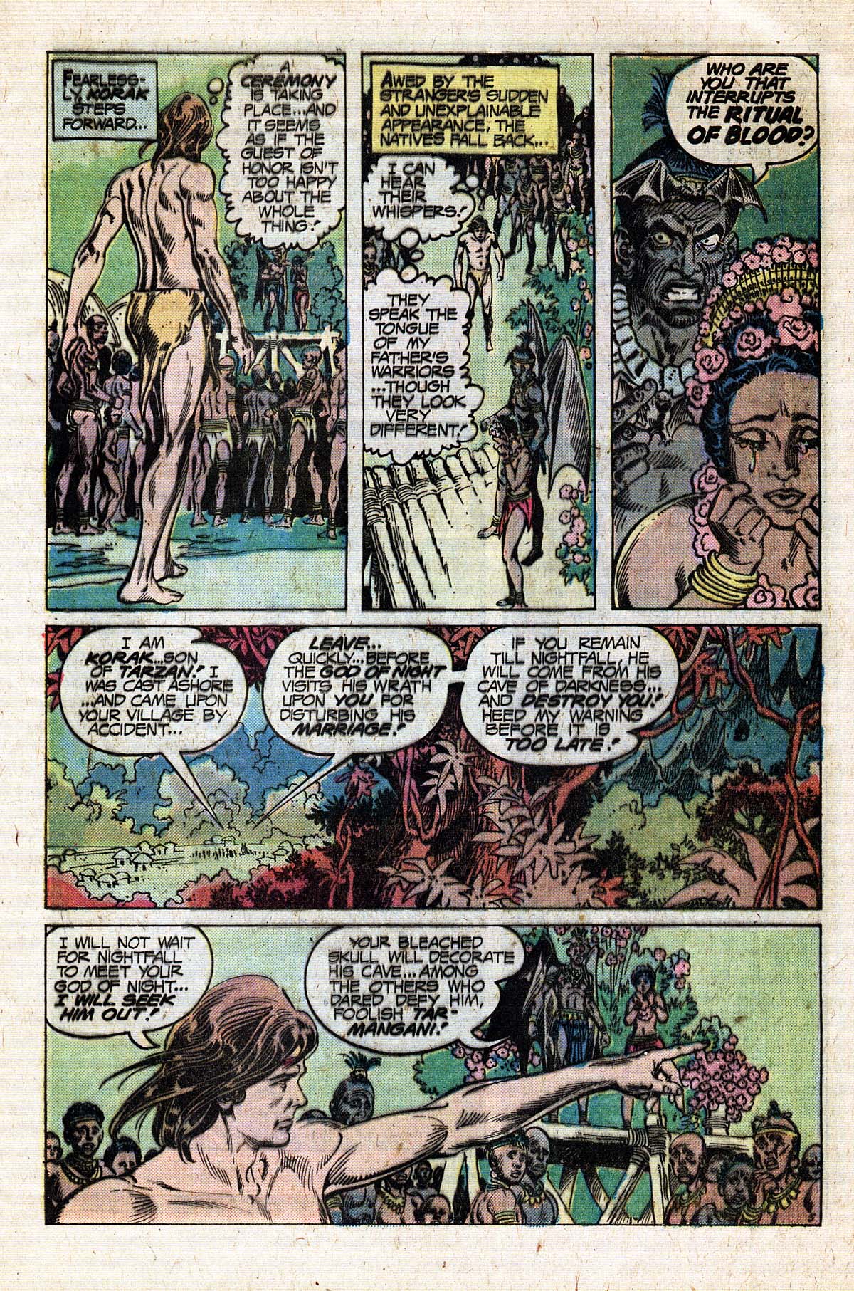 Read online Korak, Son of Tarzan (1972) comic -  Issue #58 - 11