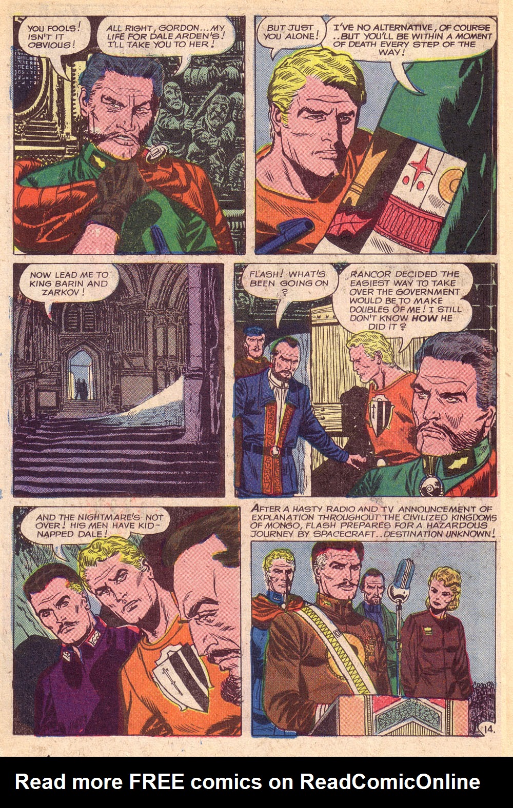 Read online Flash Gordon (1969) comic -  Issue #14 - 19